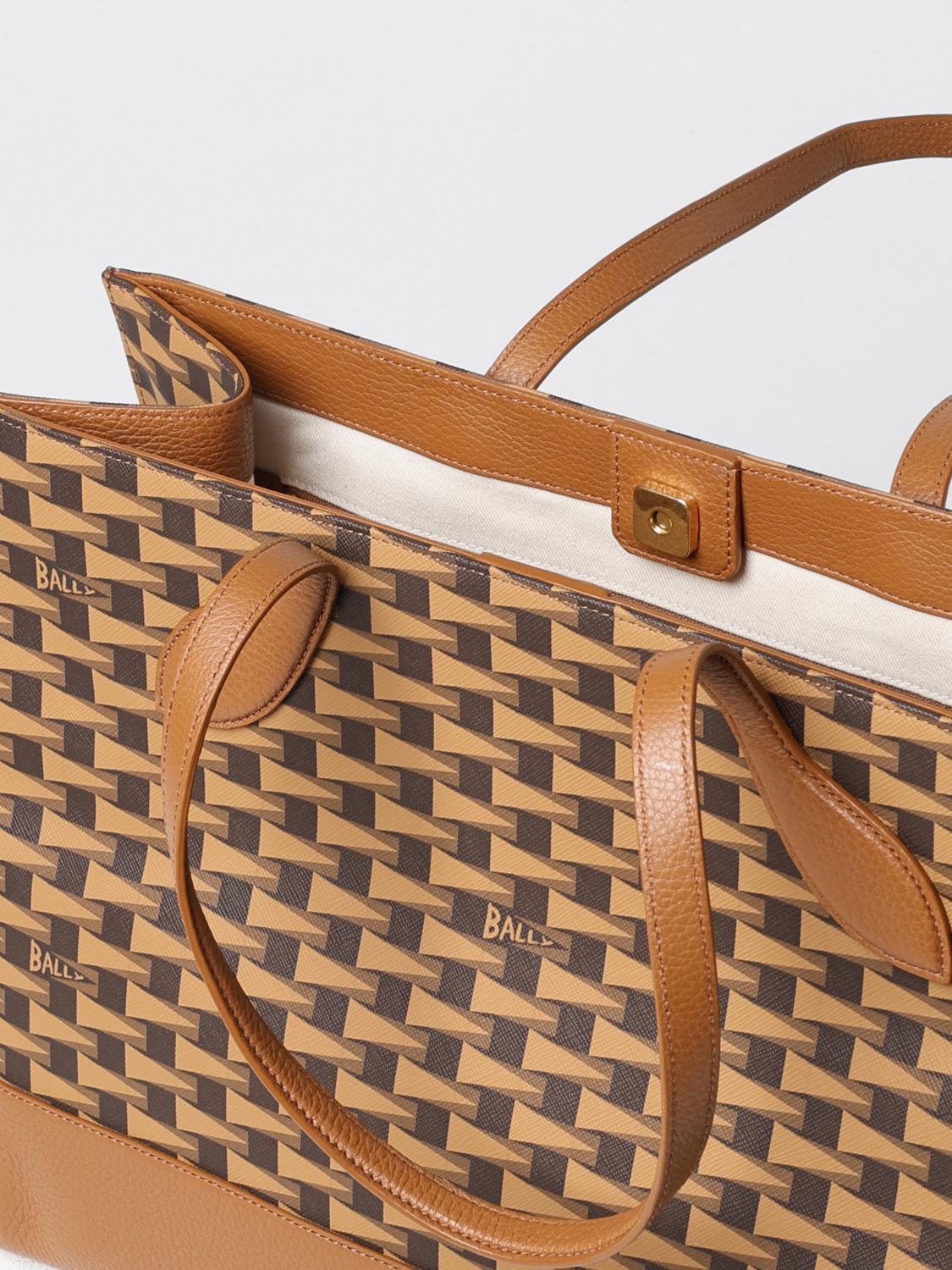 BALLY TRAGETASCHE: Handtasche damen Bally, Braun - Img 5