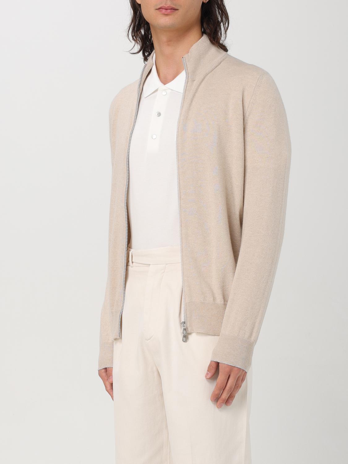 BRUNELLO CUCINELLI STRICKJACKE: Strickjacke herren Brunello Cucinelli, Beige - Img 4