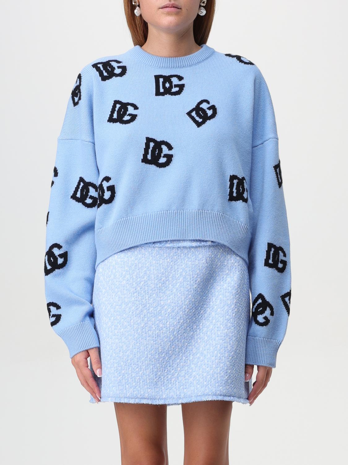 Dolce & Gabbana Sweatshirt woman - Blue | FXX63TJCVZL | GIGLIO.COM