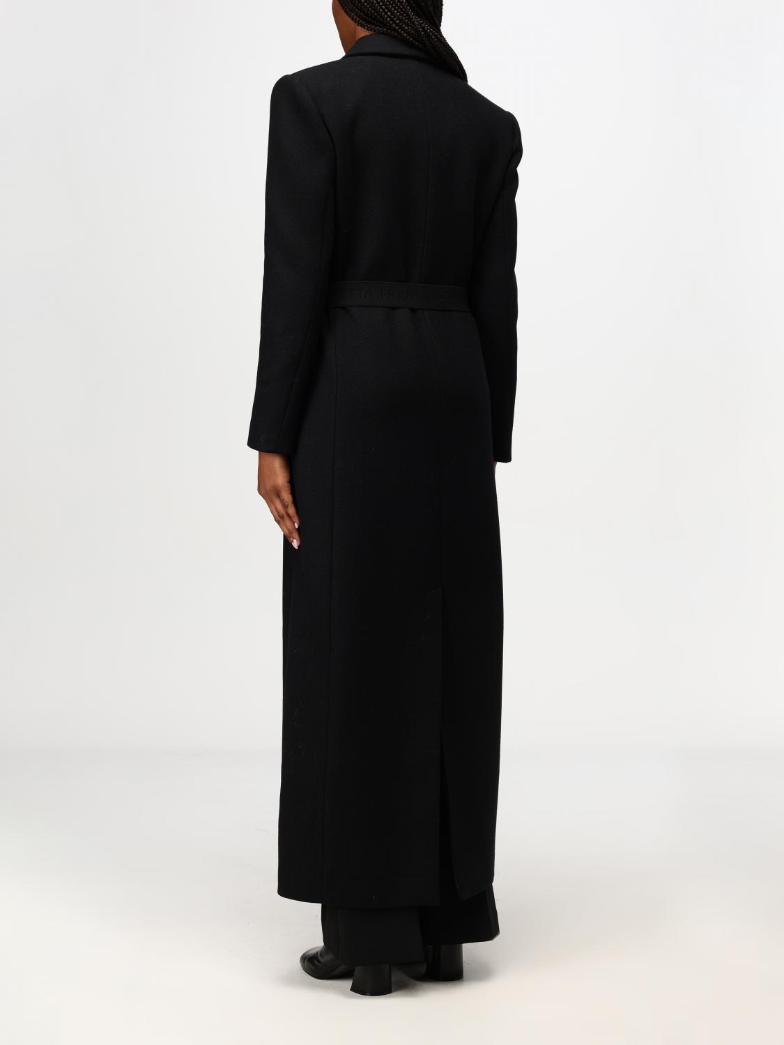 Manteau Trench Elisabetta Franchi Taille 42 - Coton Mixte Occasion Très Bon État - Vintage