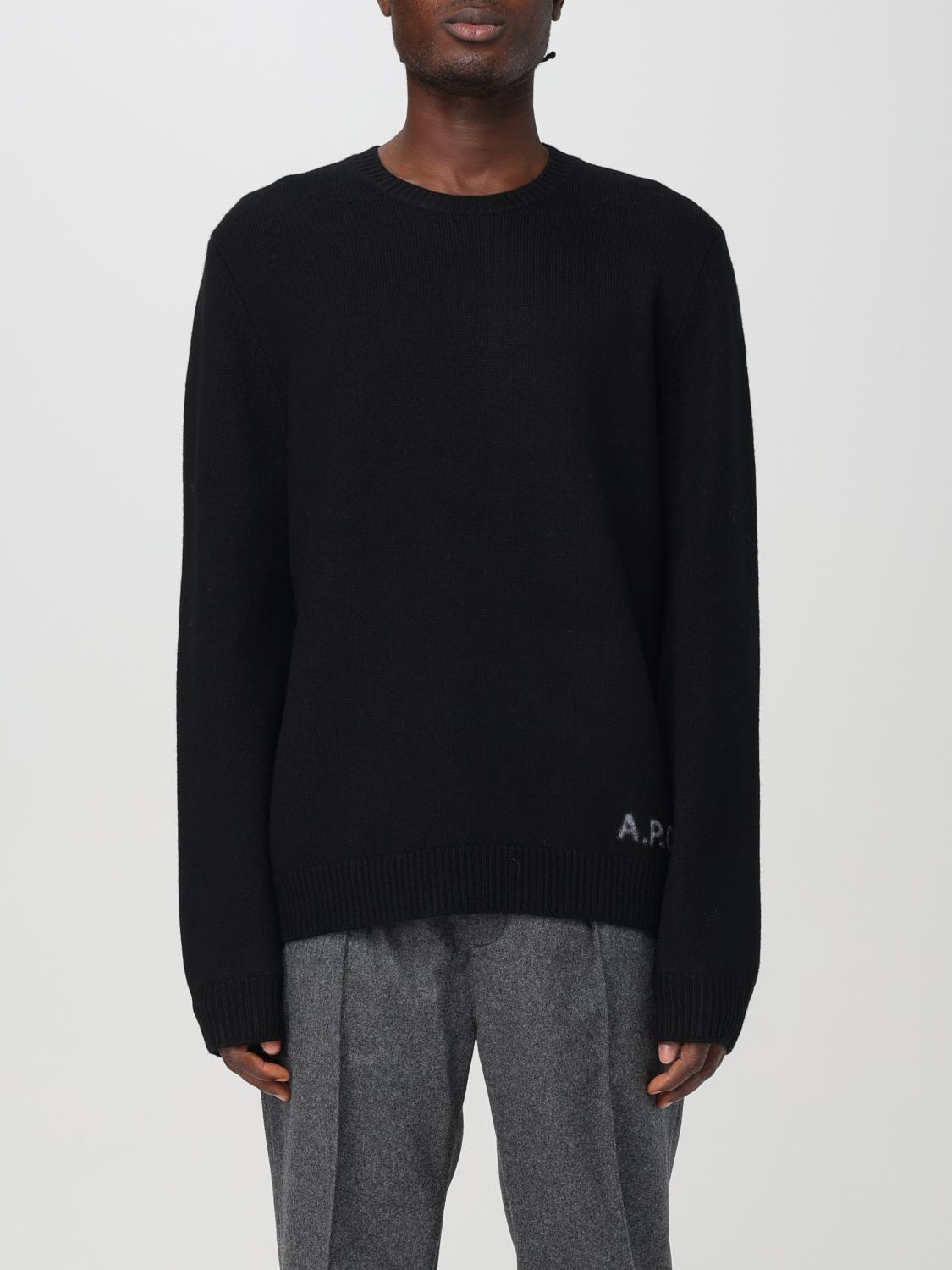 A.P.C. MAGLIA: Pull homme A.P.C., Noir - Img 1