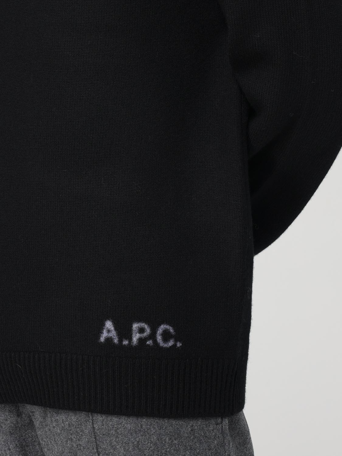 A.P.C. MAGLIA: Pull homme A.P.C., Noir - Img 3