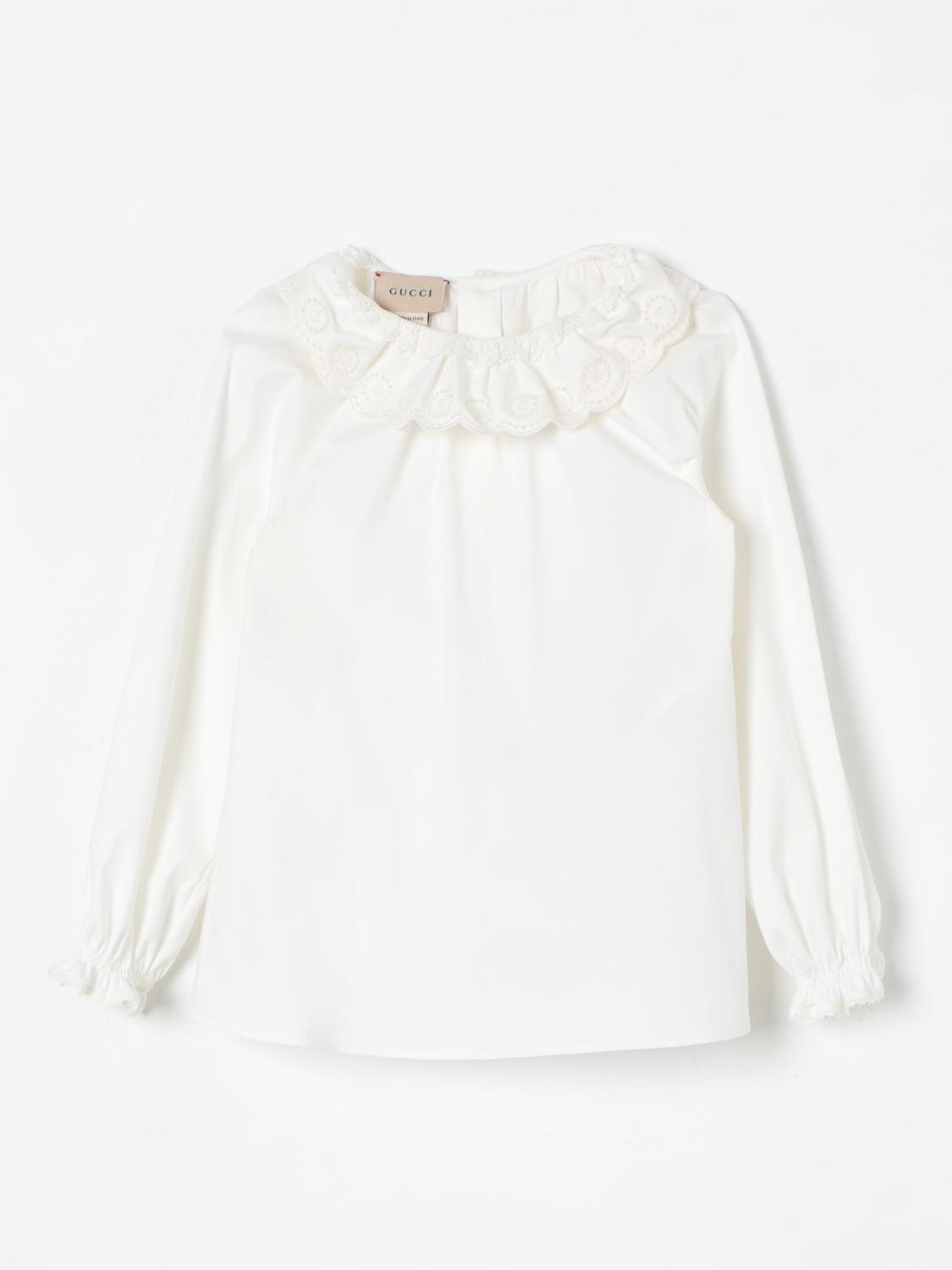 GUCCI HEMD: Hemd kinder Gucci, Weiß - Img 1