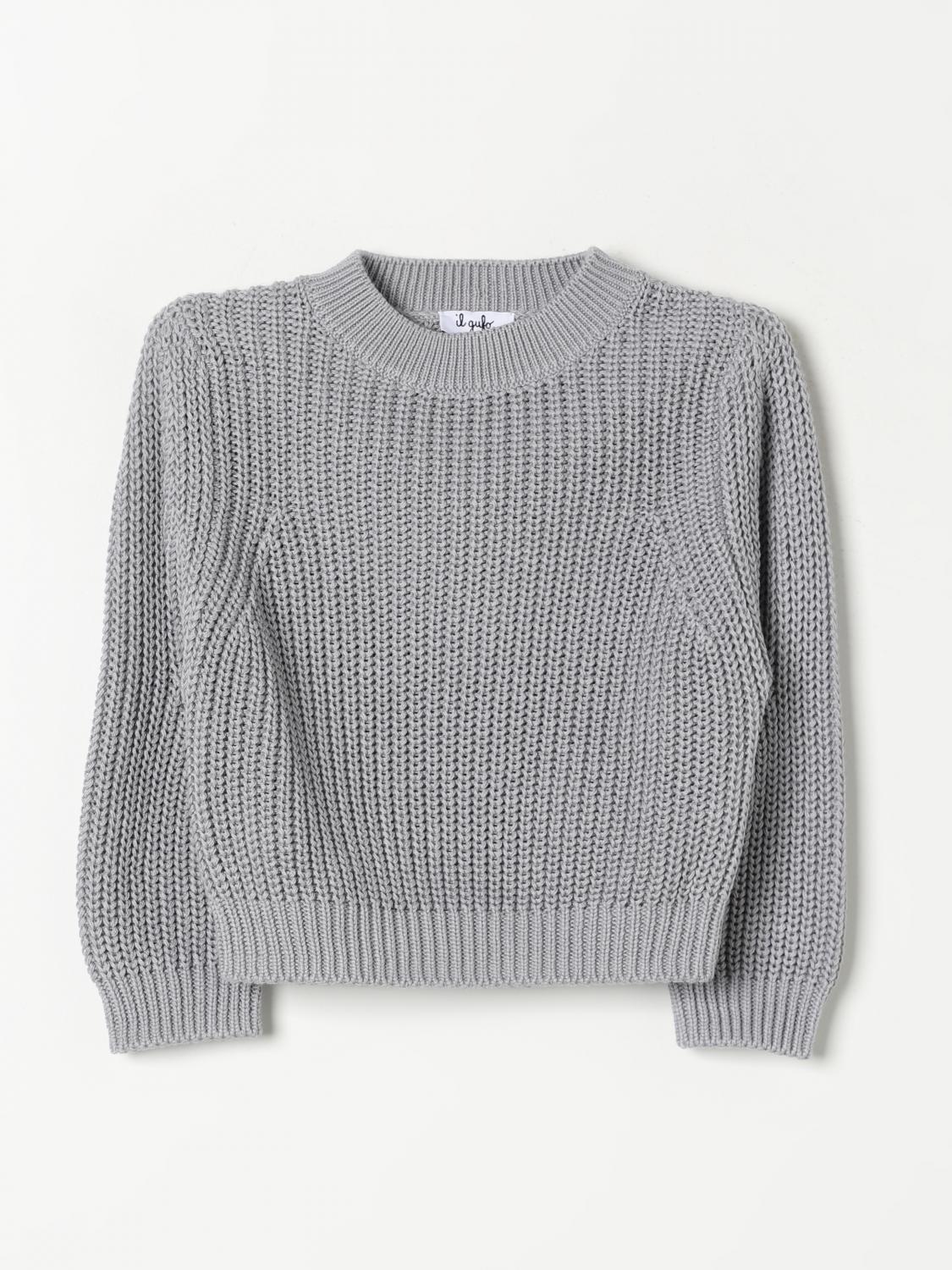IL GUFO PULLOVER: Pullover kinder Il Gufo, Grau - Img 1