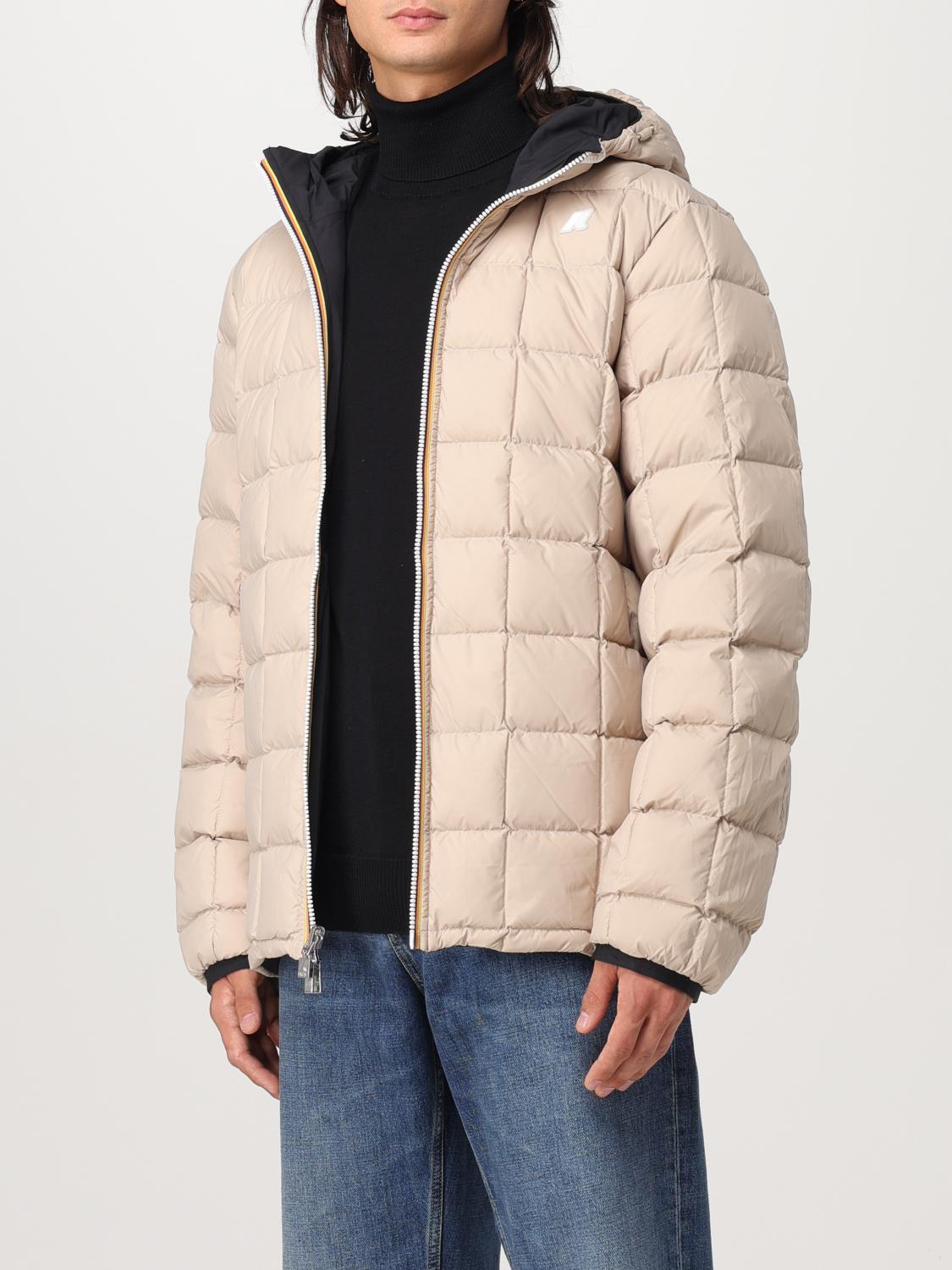 K-WAY JACKET: Jacket men K-way, Beige - Img 3