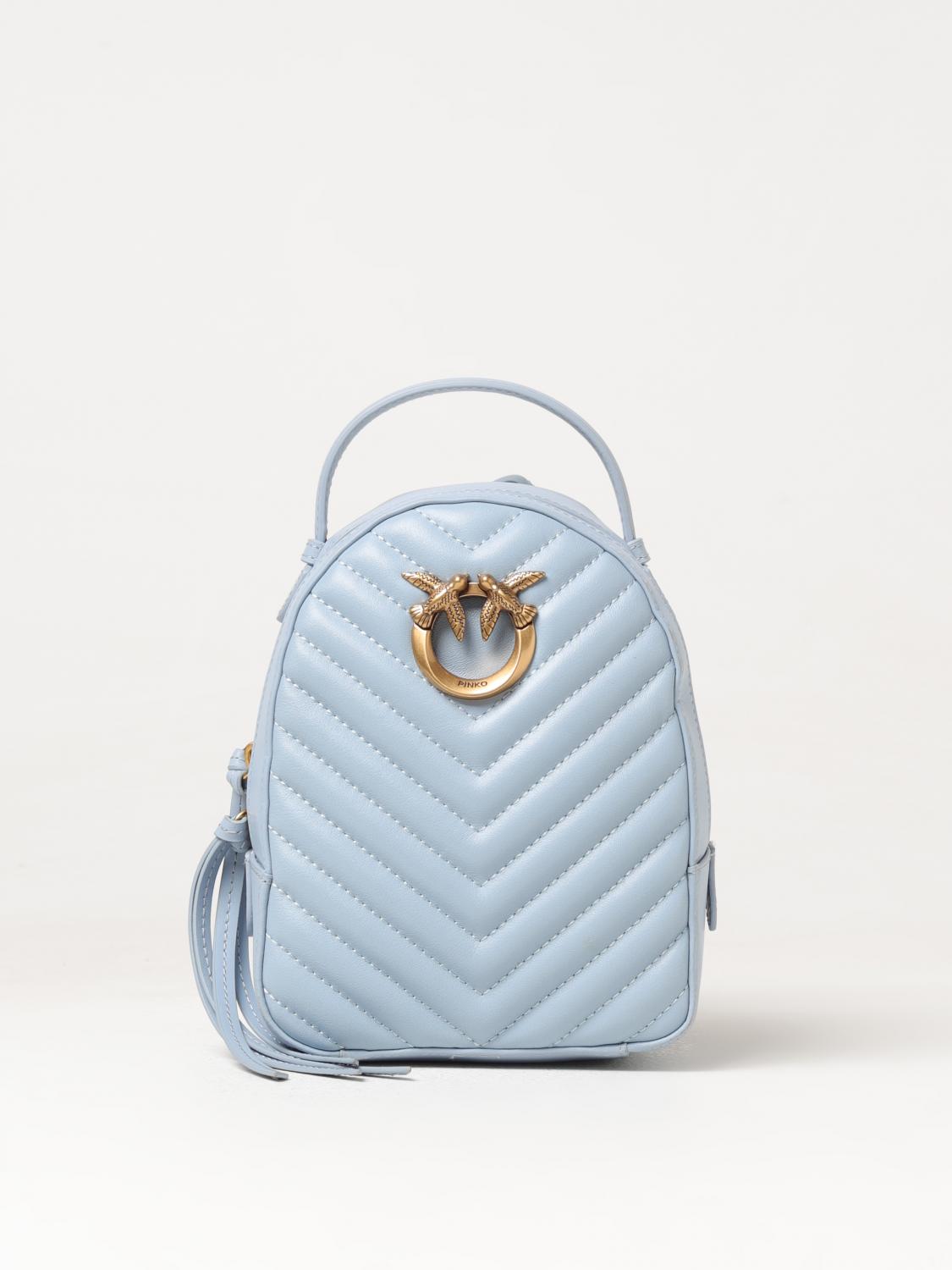 PINKO BACKPACK: Backpack woman Pinko, Blue - Img 1