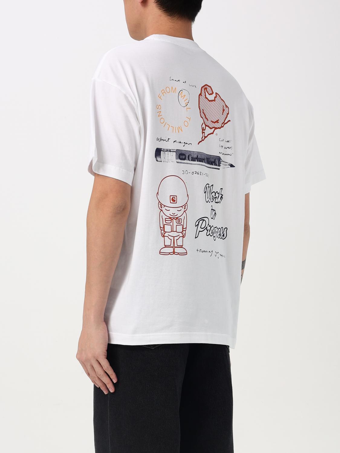 CARHARTT WIP T-SHIRT: T-shirt homme Carhartt Wip, Blanc - Img 2