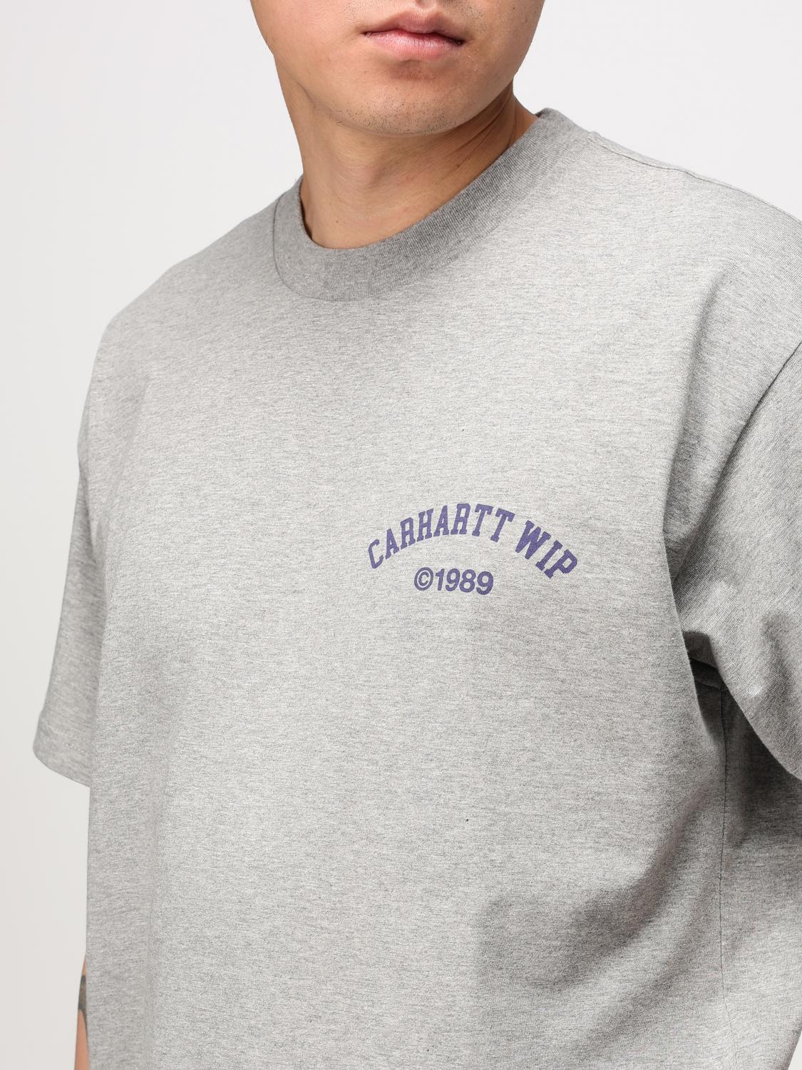 CARHARTT WIP T-SHIRT: T-shirt men Carhartt Wip, Grey - Img 4