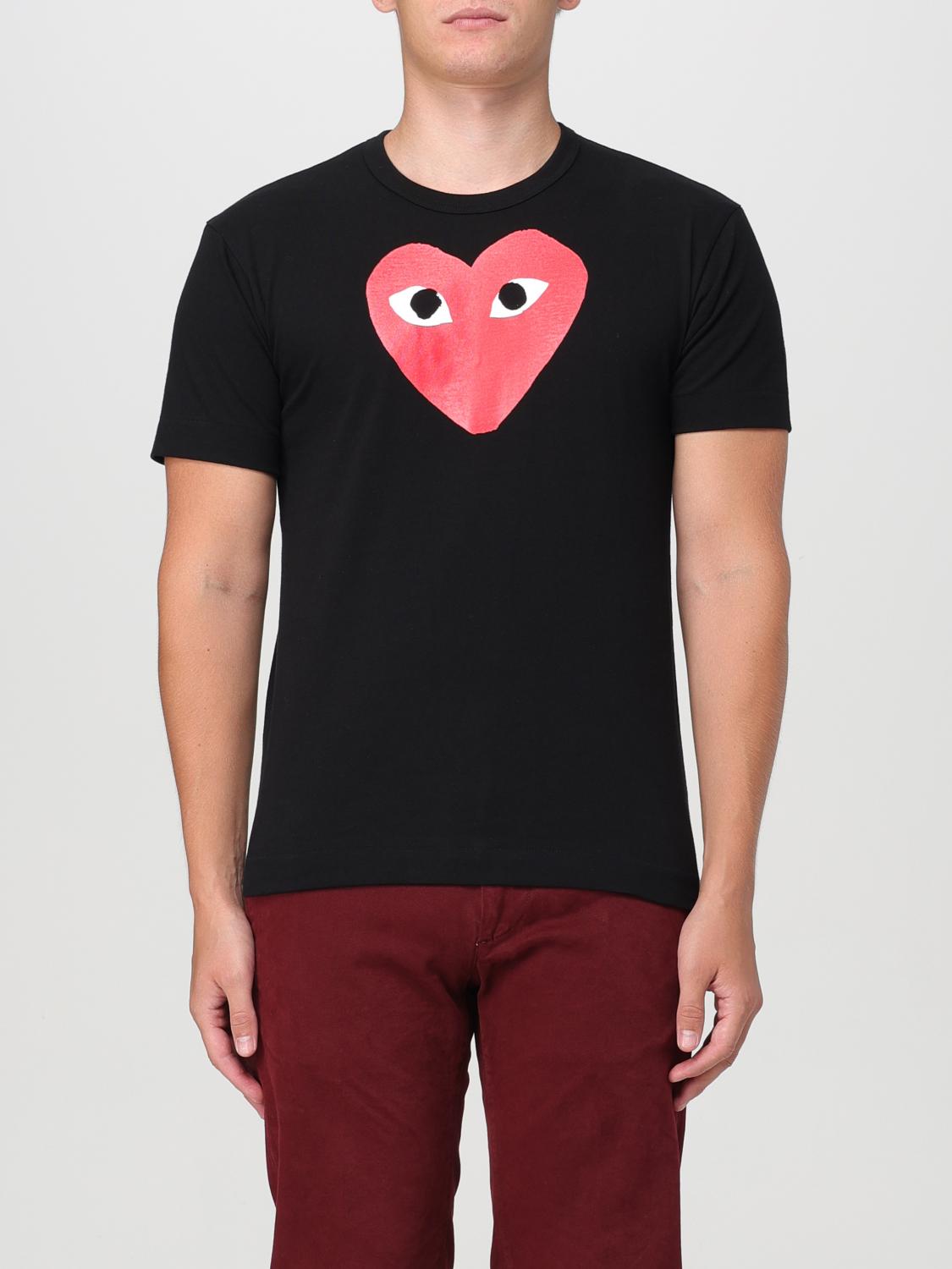 COMME DES GARÇONS PLAY SUDADERA: Sudadera hombre Comme Des Garçons Play, Negro - Img 1