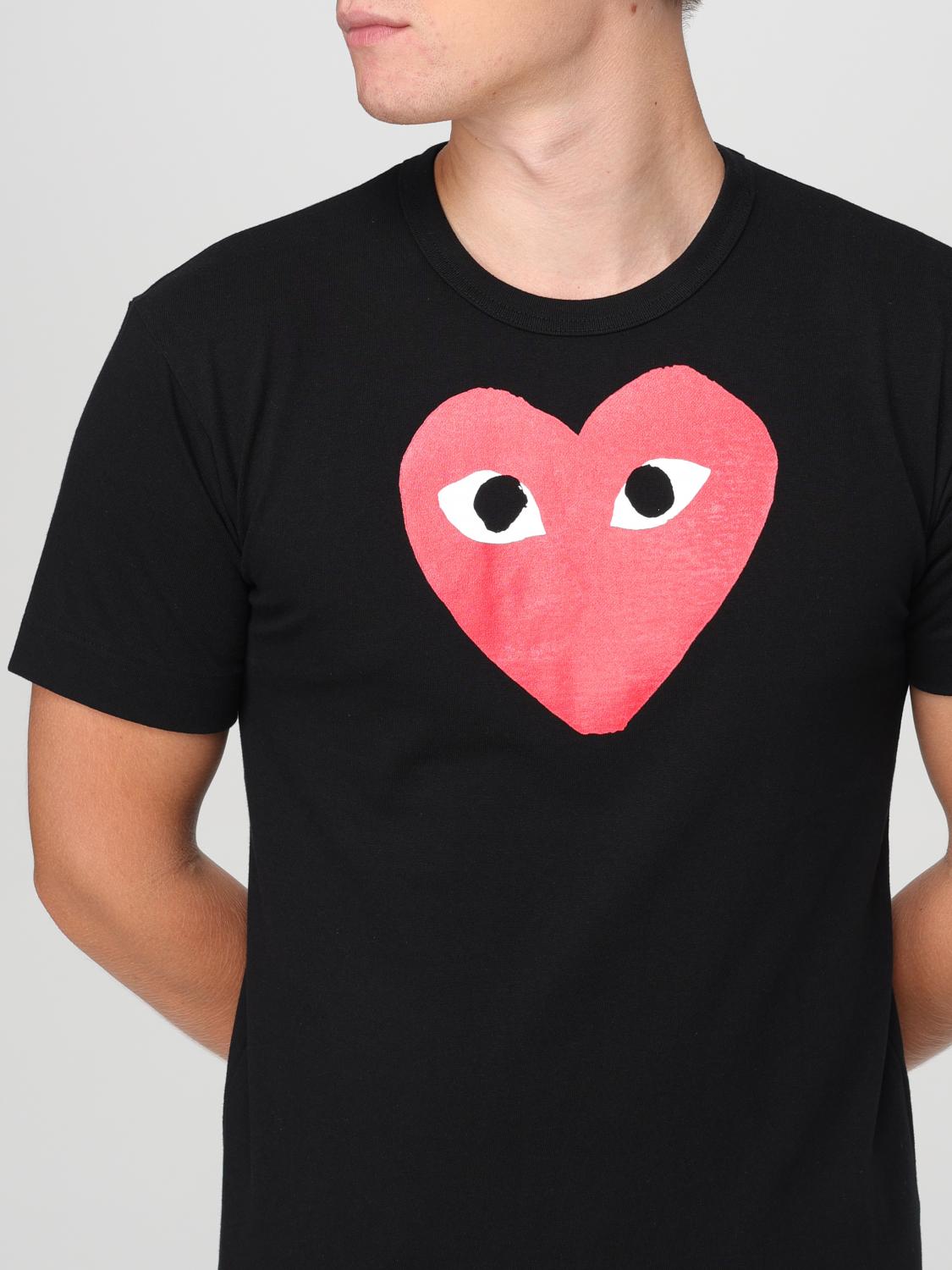 COMME DES GARÇONS PLAY SUDADERA: Sudadera hombre Comme Des Garçons Play, Negro - Img 3