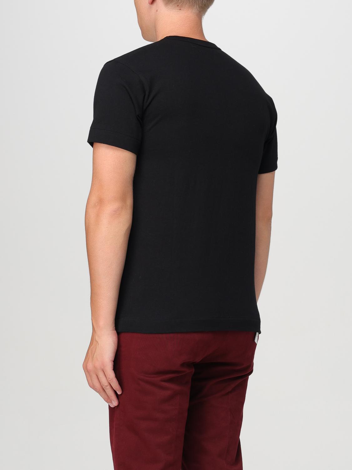 COMME DES GARÇONS PLAY T-SHIRT: Polo shirt men Comme Des Garçons Play, Black - Img 2