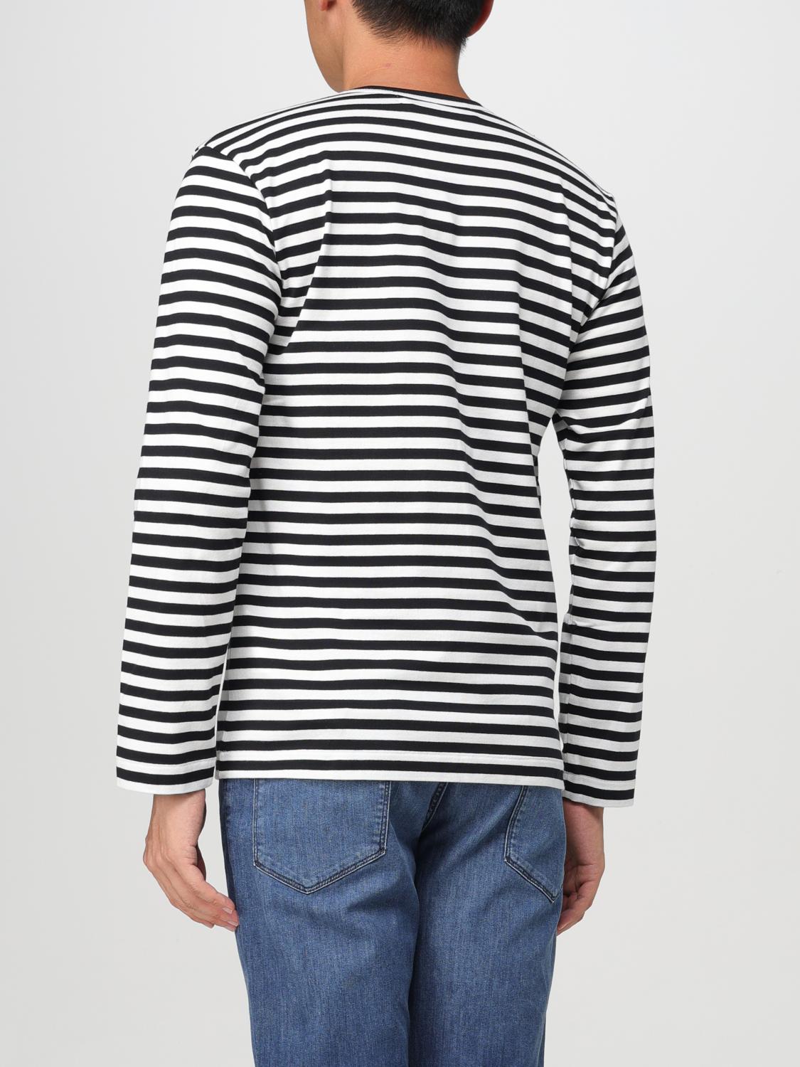 COMME DES GARÇONS PLAY T-SHIRT: T-shirt con logo Comme Des Garçons Play, Nero - Img 2
