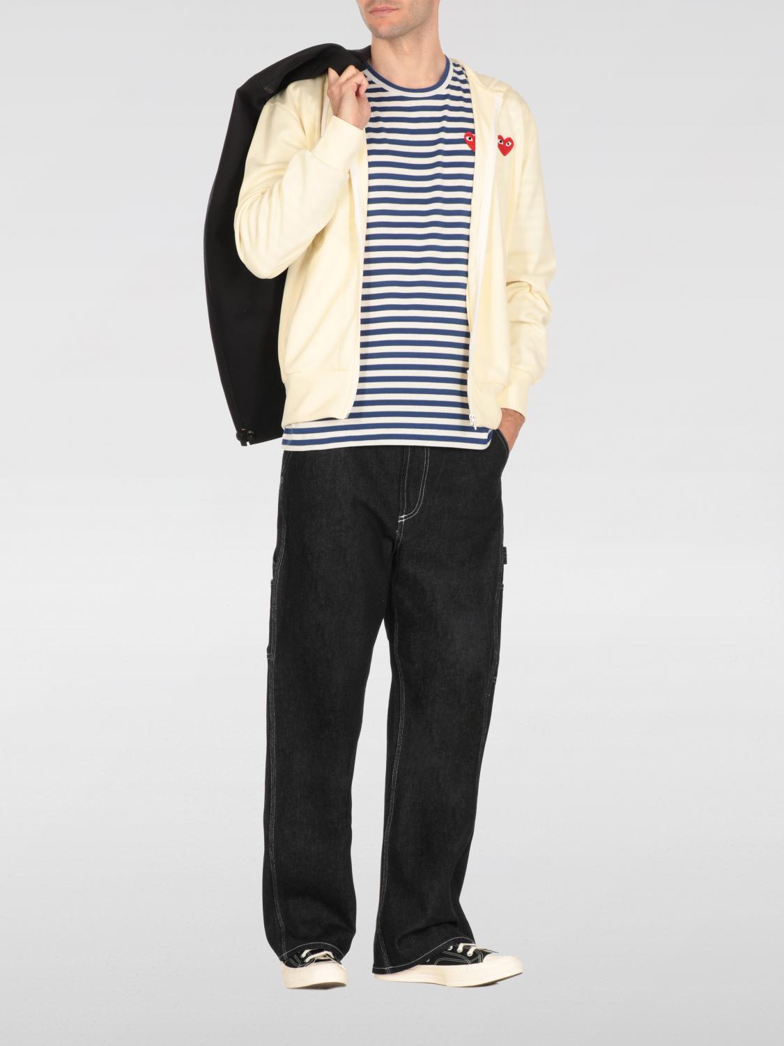 COMME DES GARÇONS PLAY CAMISETA: Polo hombre Comme Des Garçons Play, Azul Oscuro - Img 2
