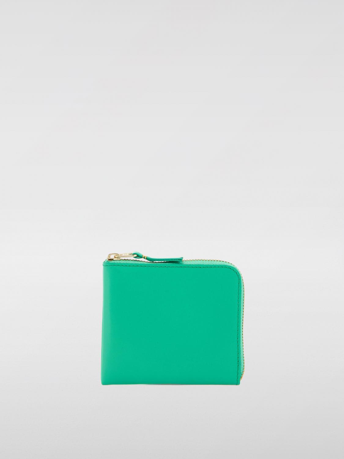 COMME DES GARÇONS WALLET PORTAFOGLIO: Portafoglio Comme Des Garçons Wallet in pelle, Verde - Img 2