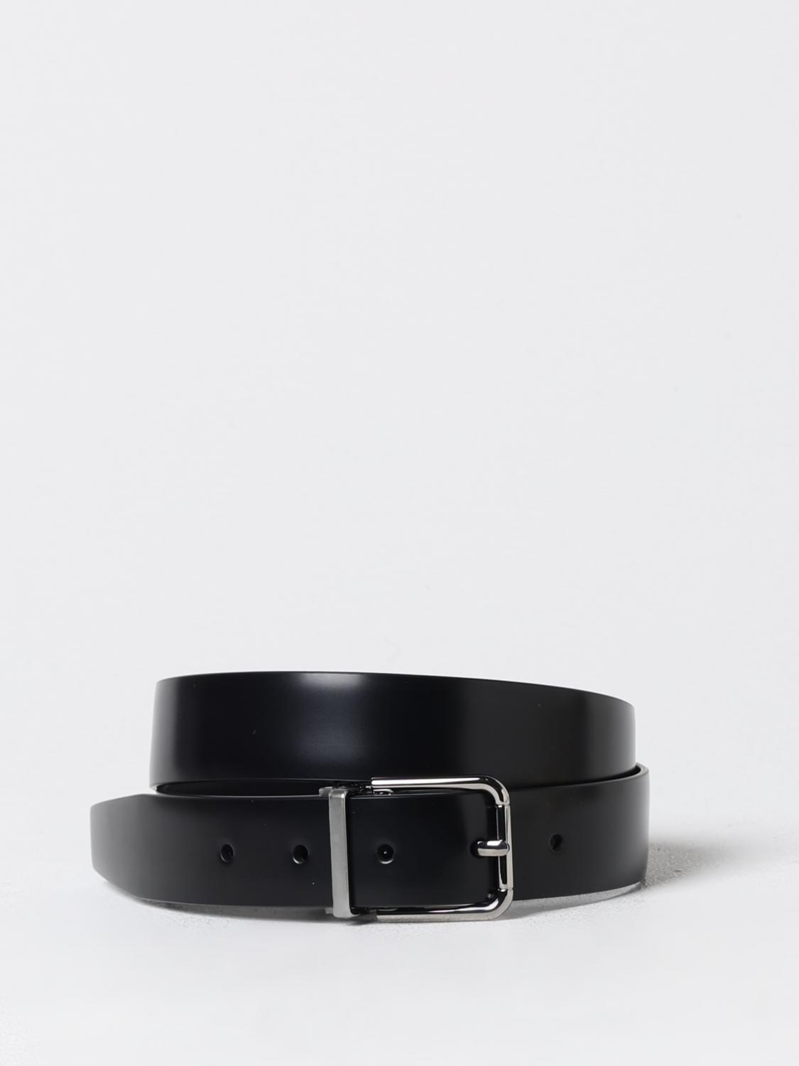 DOLCE & GABBANA CINTURA: Belt men Dolce & Gabbana, Black - Img 1
