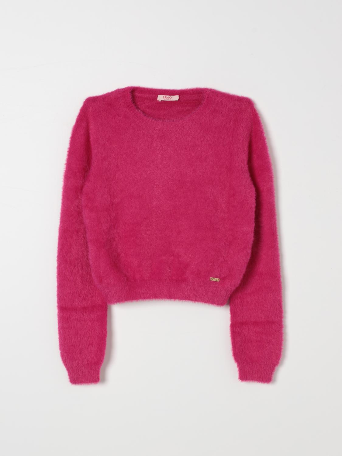 LIU JO PULL: Pull enfant Liu Jo, Fuchsia - Img 1