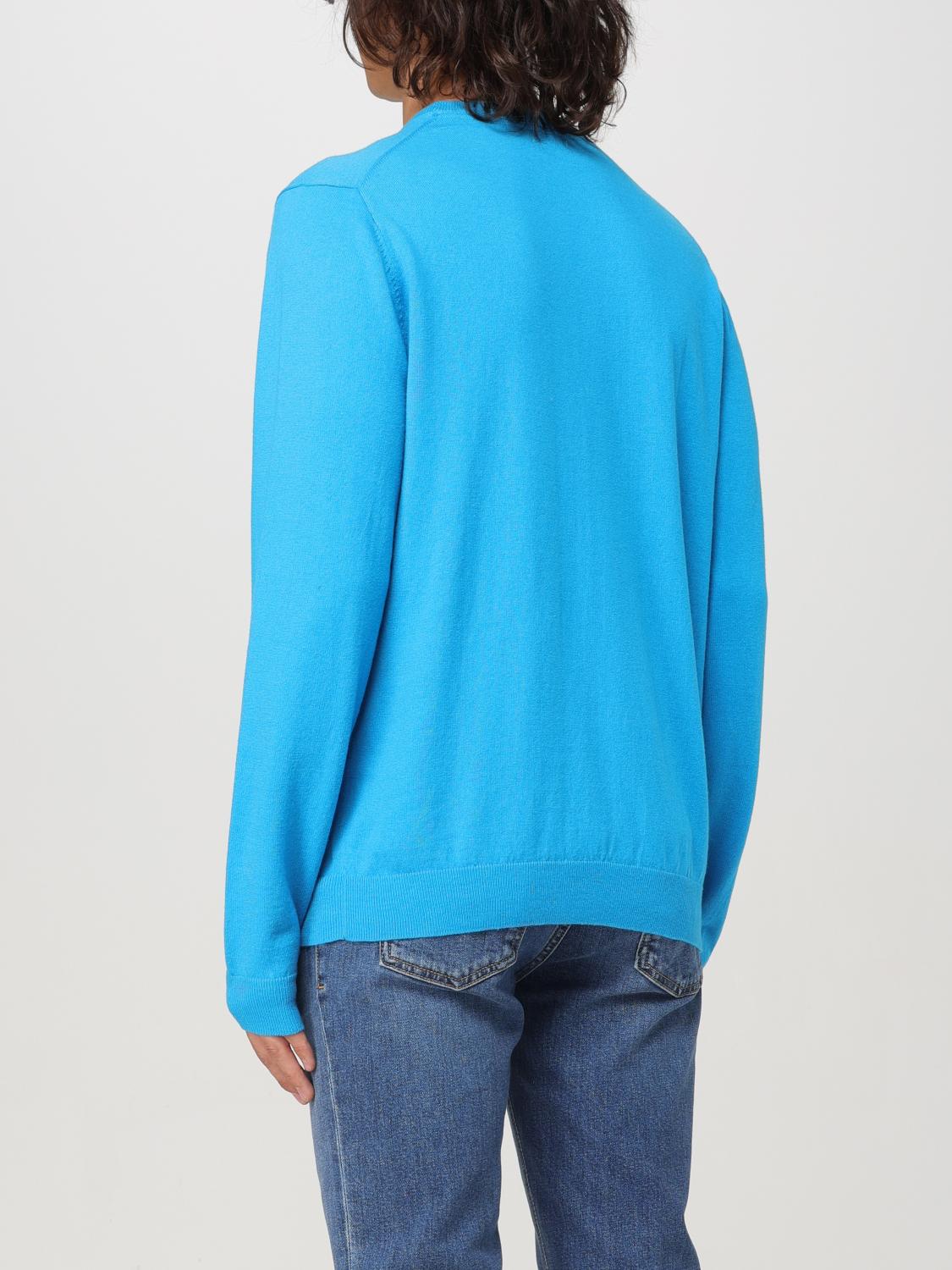 SUN 68 SWEATER: Sweatshirt men SUN68, Turquoise - Img 2