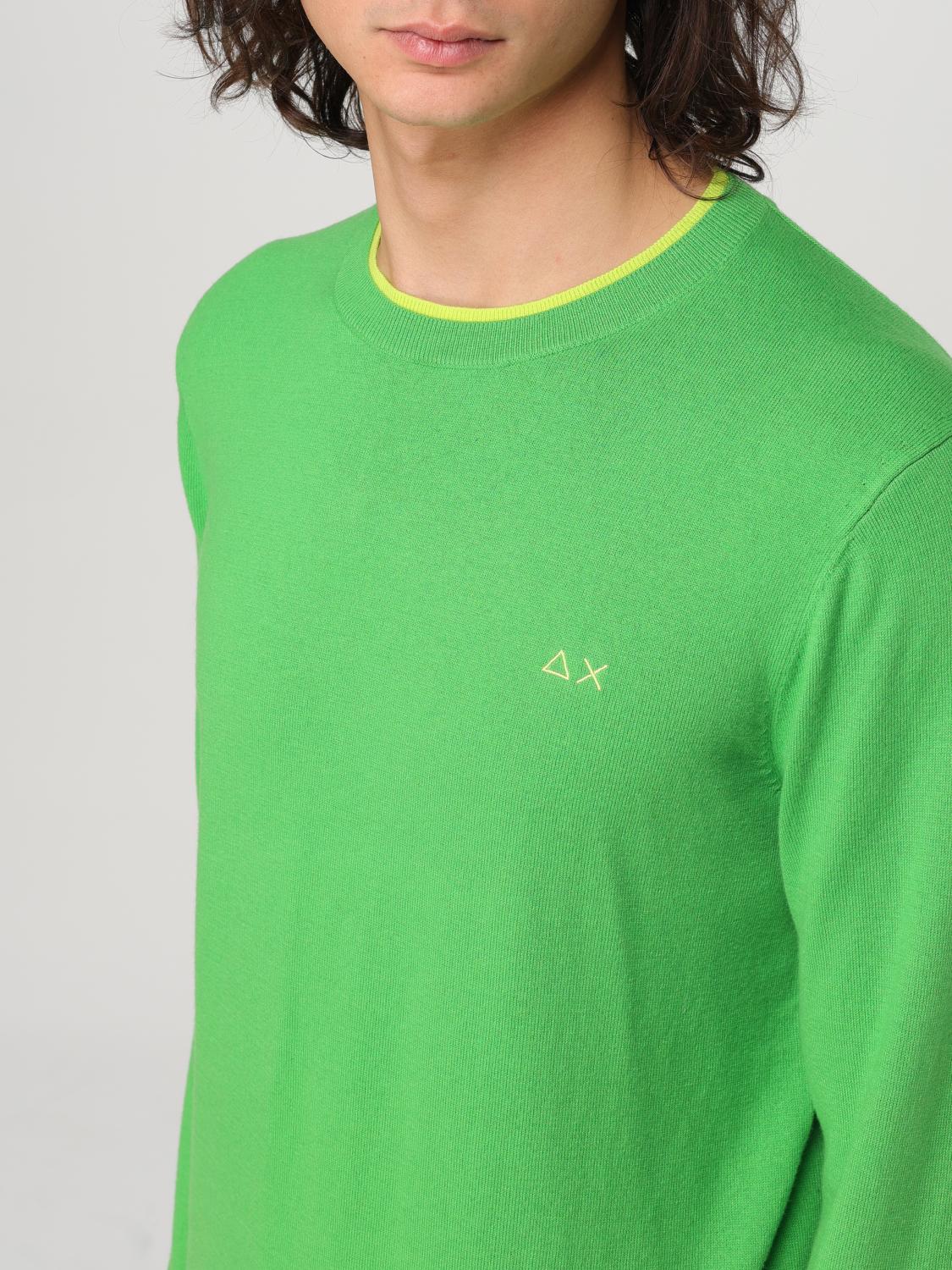 SUN68 JERSEY: Sudadera hombre SUN68, Verde - Img 3