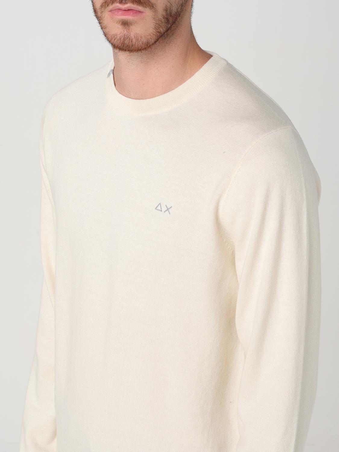 SUN68 セーター: スウェットシャツ メンズ SUN68, ホワイト - Img 3