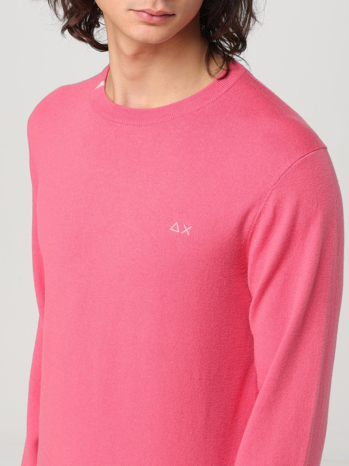 SUN 68 SWEATER: Sweater men SUN68, Pink - Img 3