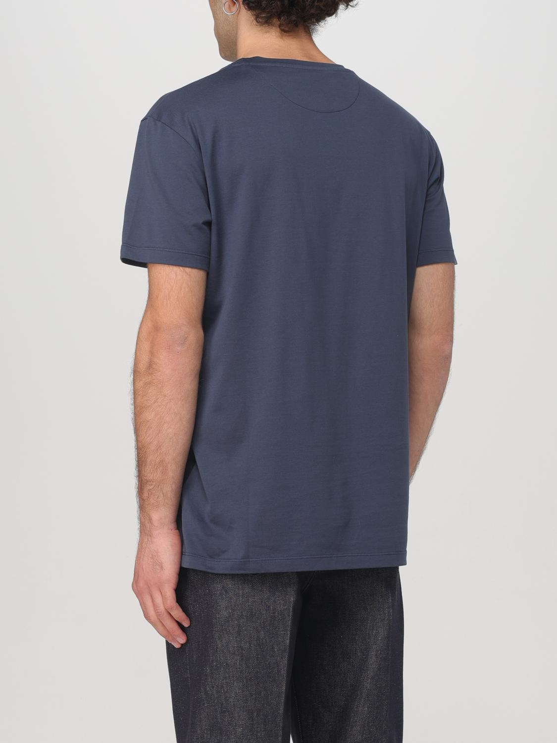 FENDI T-SHIRT: T-shirt men Fendi, Blue - Img 3