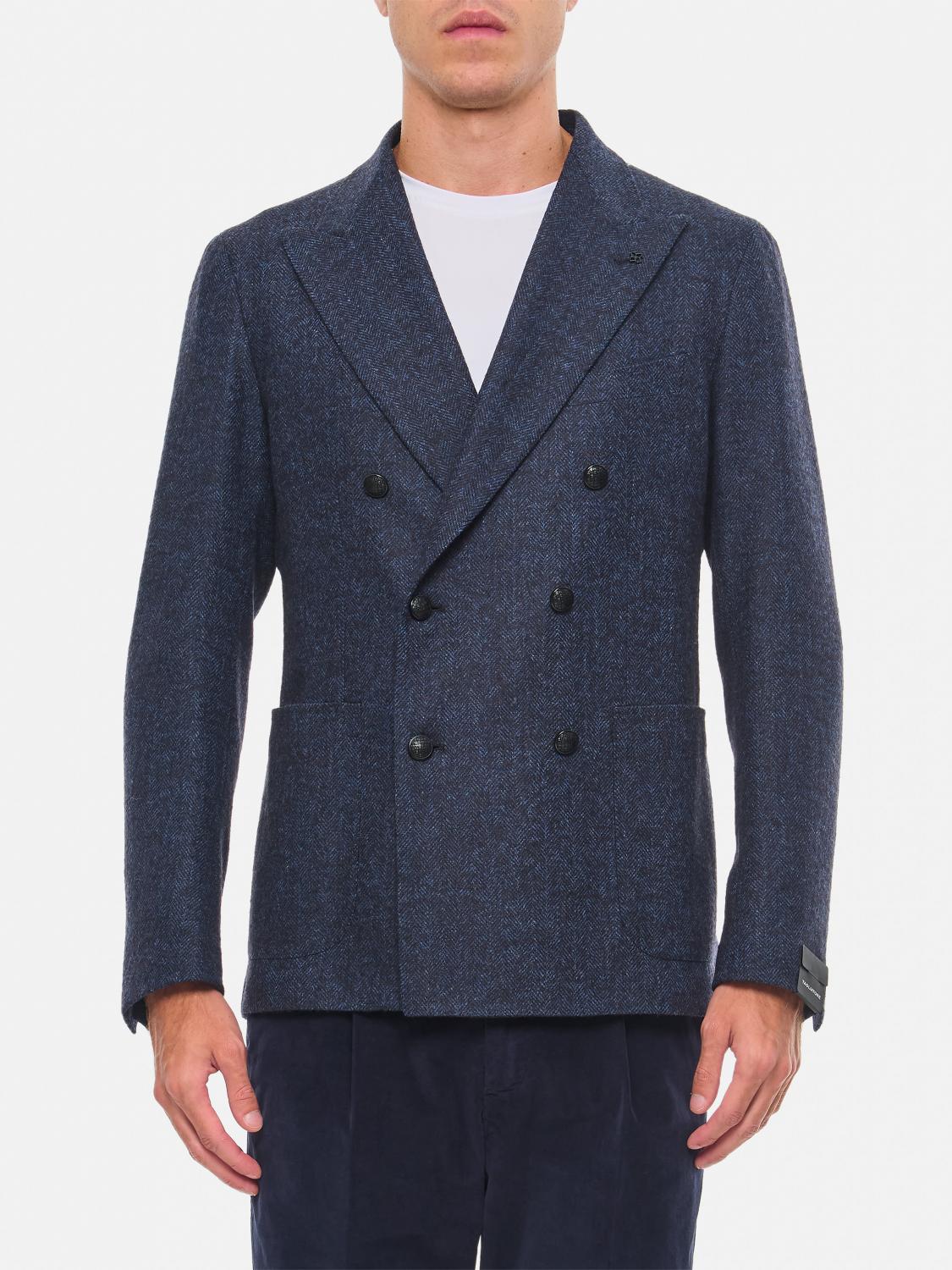 TAGLIATORE BLAZER: Jacket men Tagliatore, Blue - Img 1