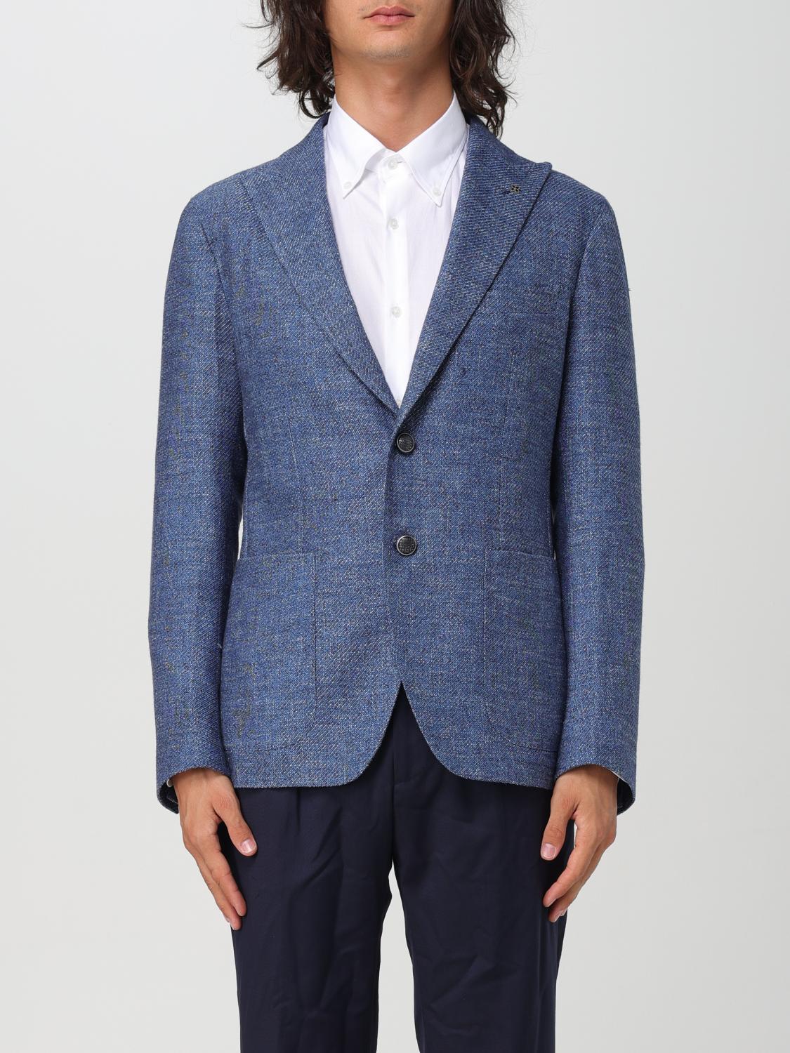TAGLIATORE JACKET: Jacket men Tagliatore, Blue - Img 1