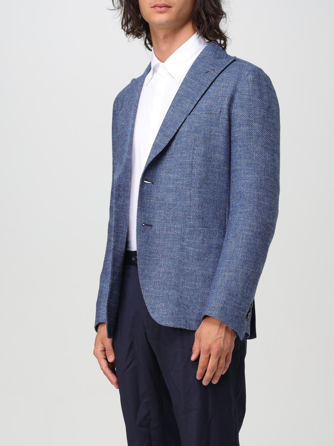 TAGLIATORE JACKET: Jacket men Tagliatore, Blue - Img 3