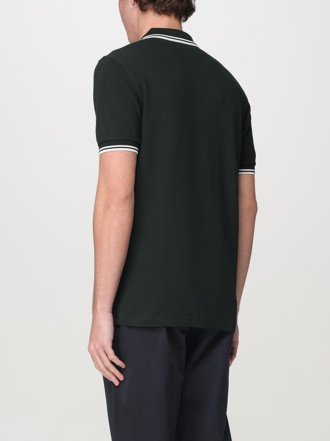 FRED PERRY POLO SHIRT: T-shirt men Fred Perry, Bottle Green - Img 2