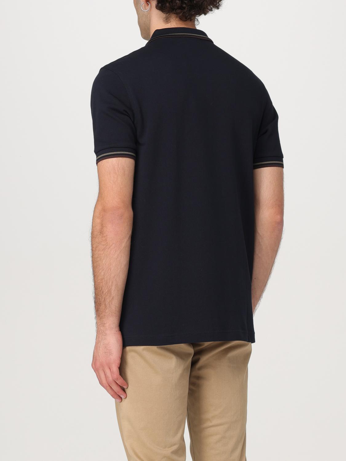 FRED PERRY POLO SHIRT: T-shirt men Fred Perry, Blue 2 - Img 2