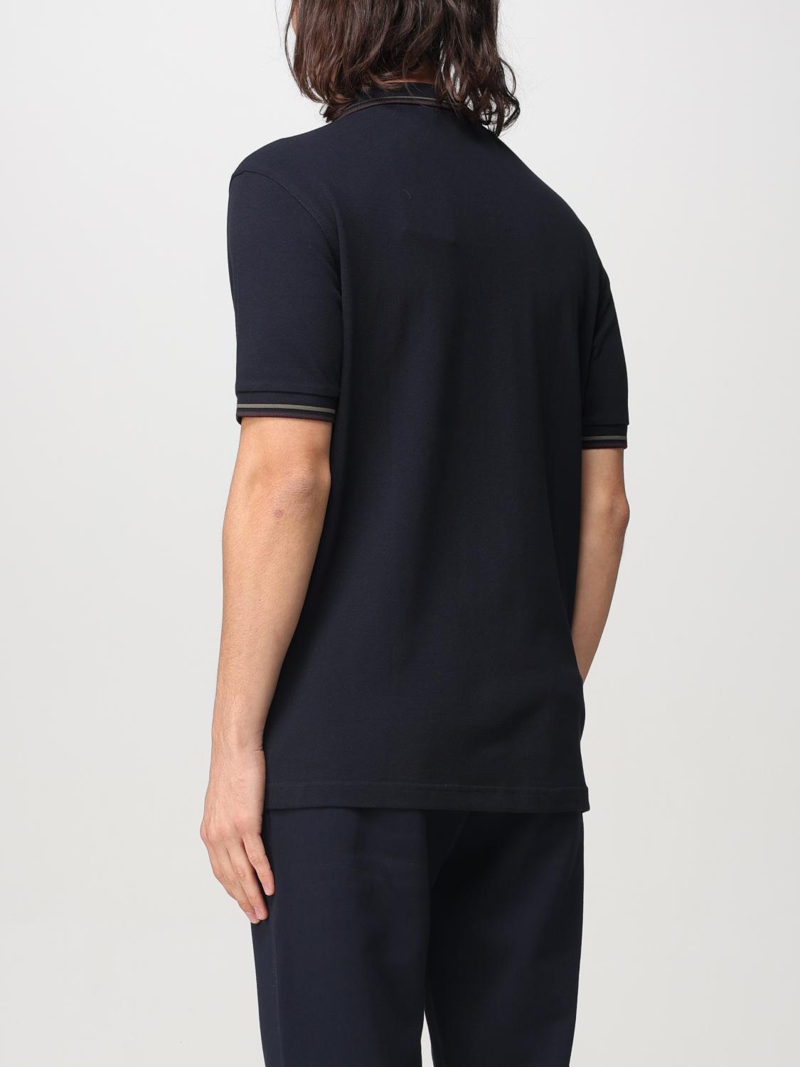 FRED PERRY POLO SHIRT: T-shirt men Fred Perry, Blue 3 - Img 2