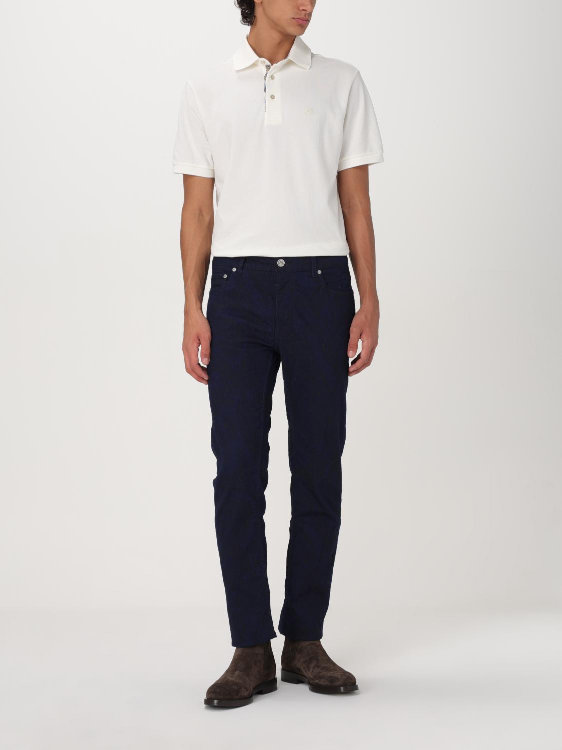 ETRO POLO: Polo homme Etro, Blanc - Img 2