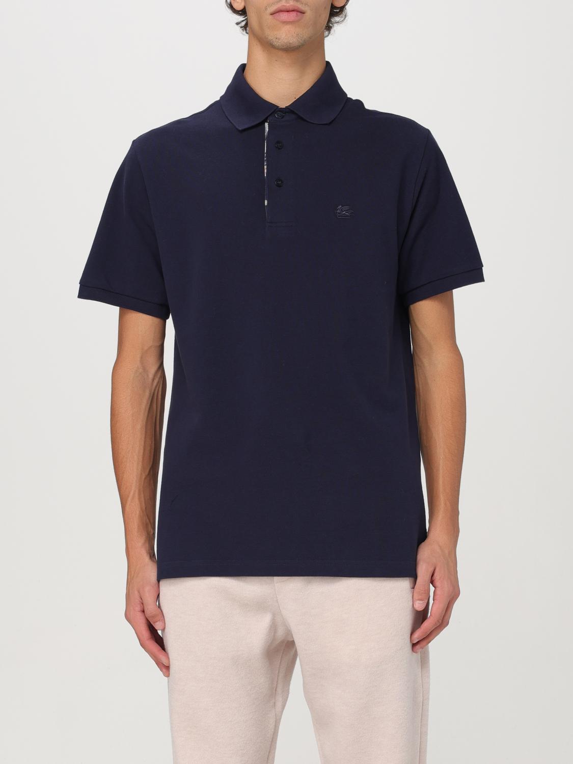 ETRO POLO SHIRT: Polo shirt men Etro, Blue - Img 1