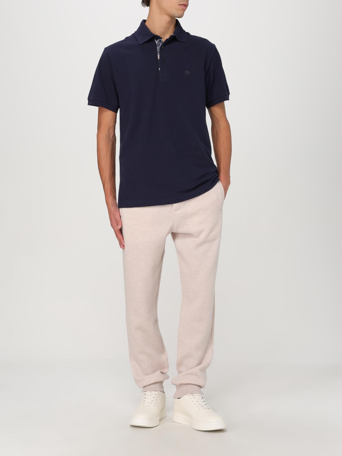 ETRO POLO SHIRT: Polo shirt men Etro, Blue - Img 2