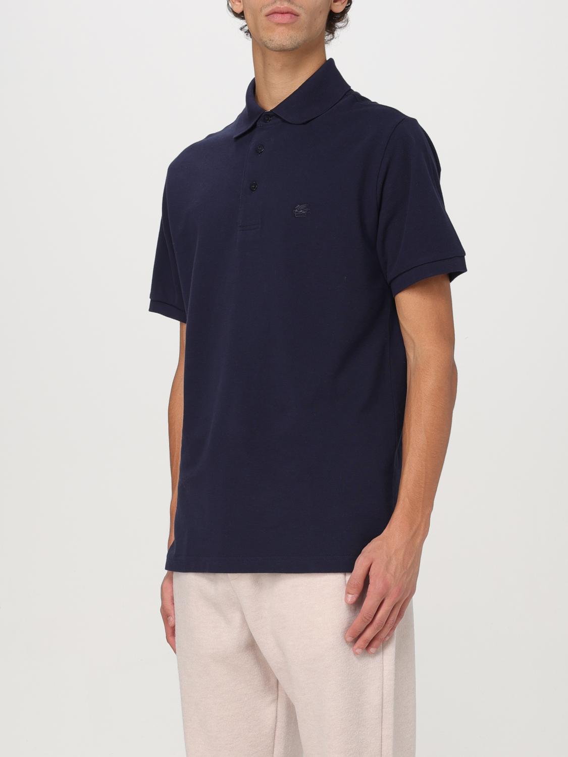 ETRO POLO SHIRT: Polo shirt men Etro, Blue - Img 4