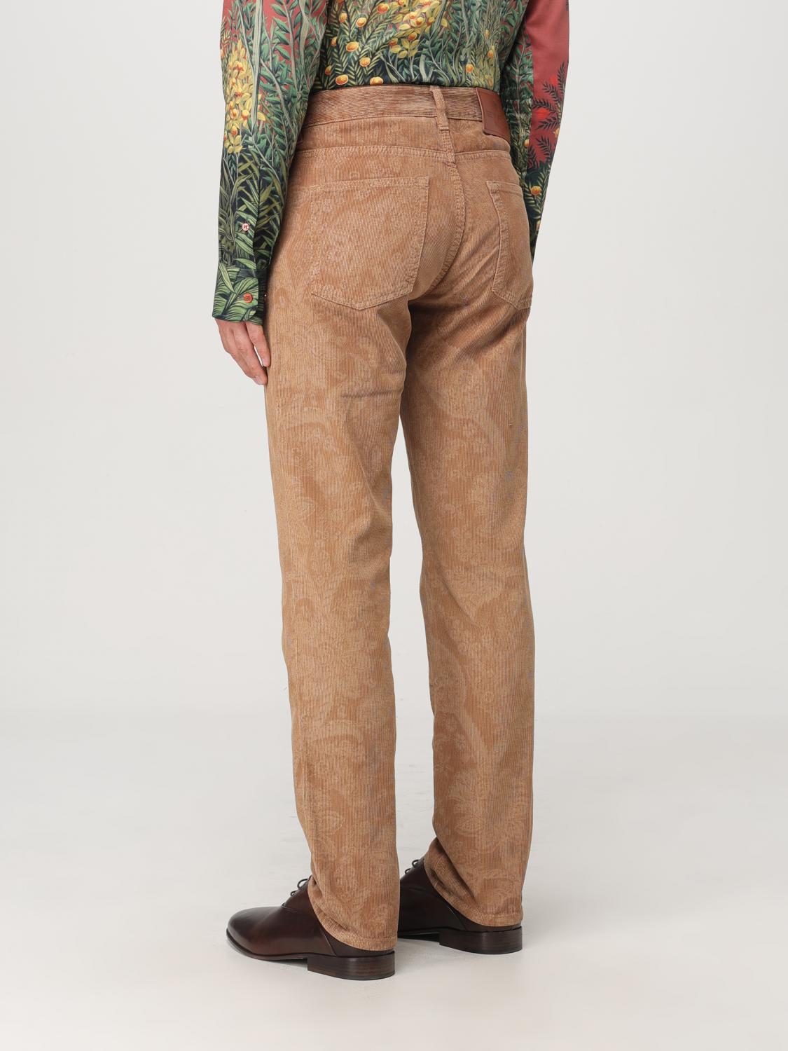 ETRO PANTS: Pants men Etro, Brown - Img 3