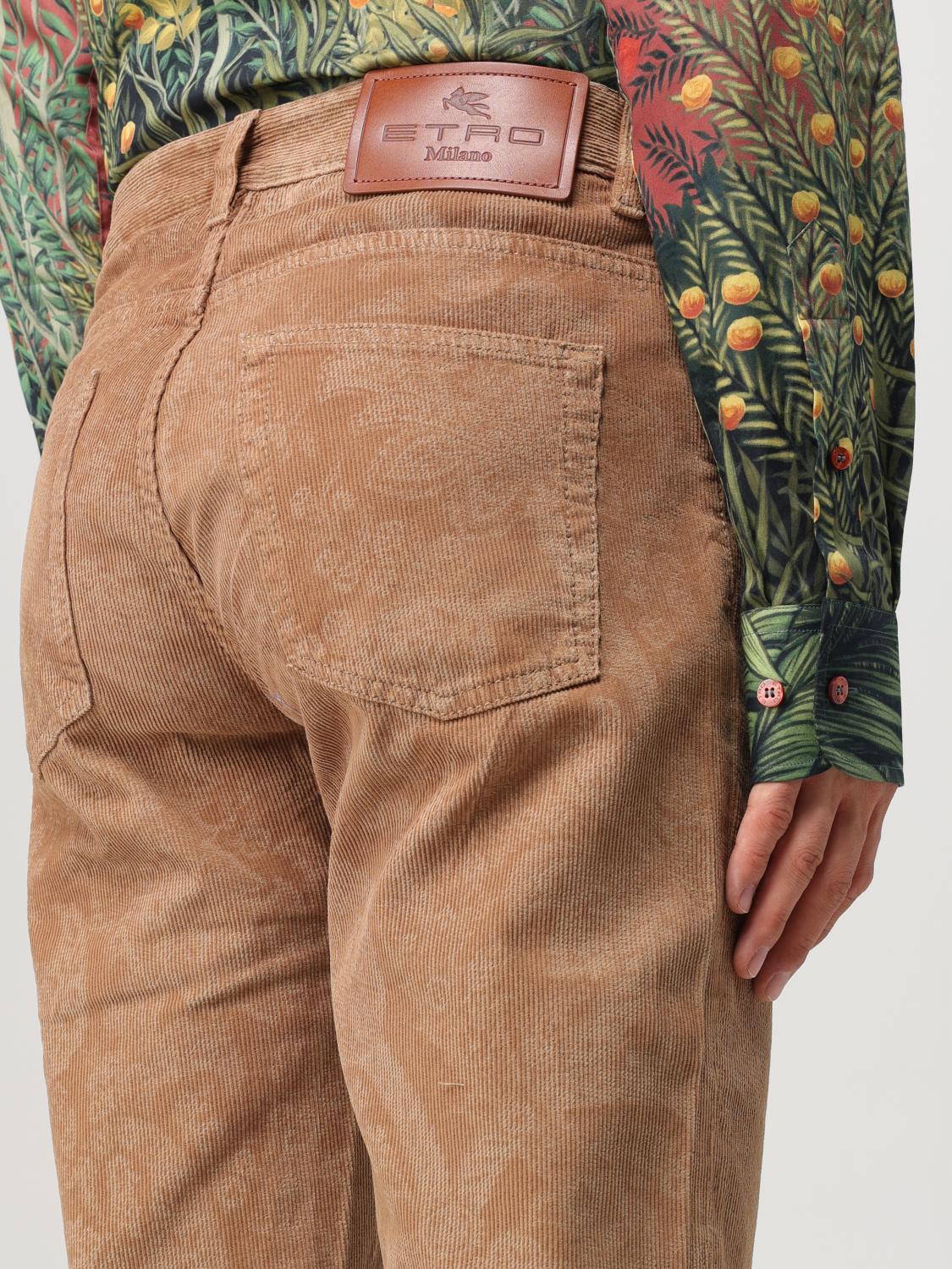 ETRO PANTS: Pants men Etro, Brown - Img 5