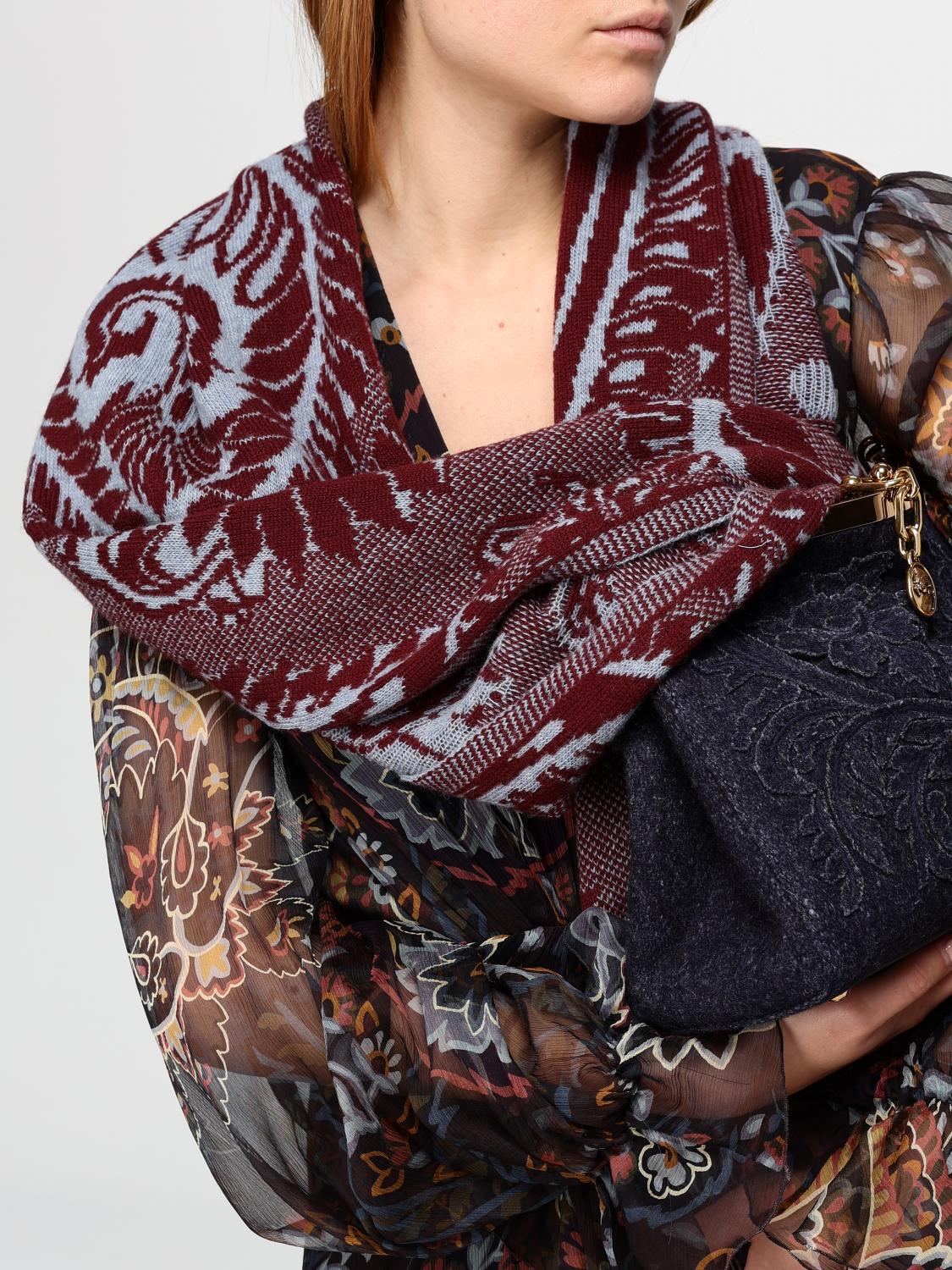 ETRO SCARF: Neck scarf woman Etro, Multicolor - Img 2