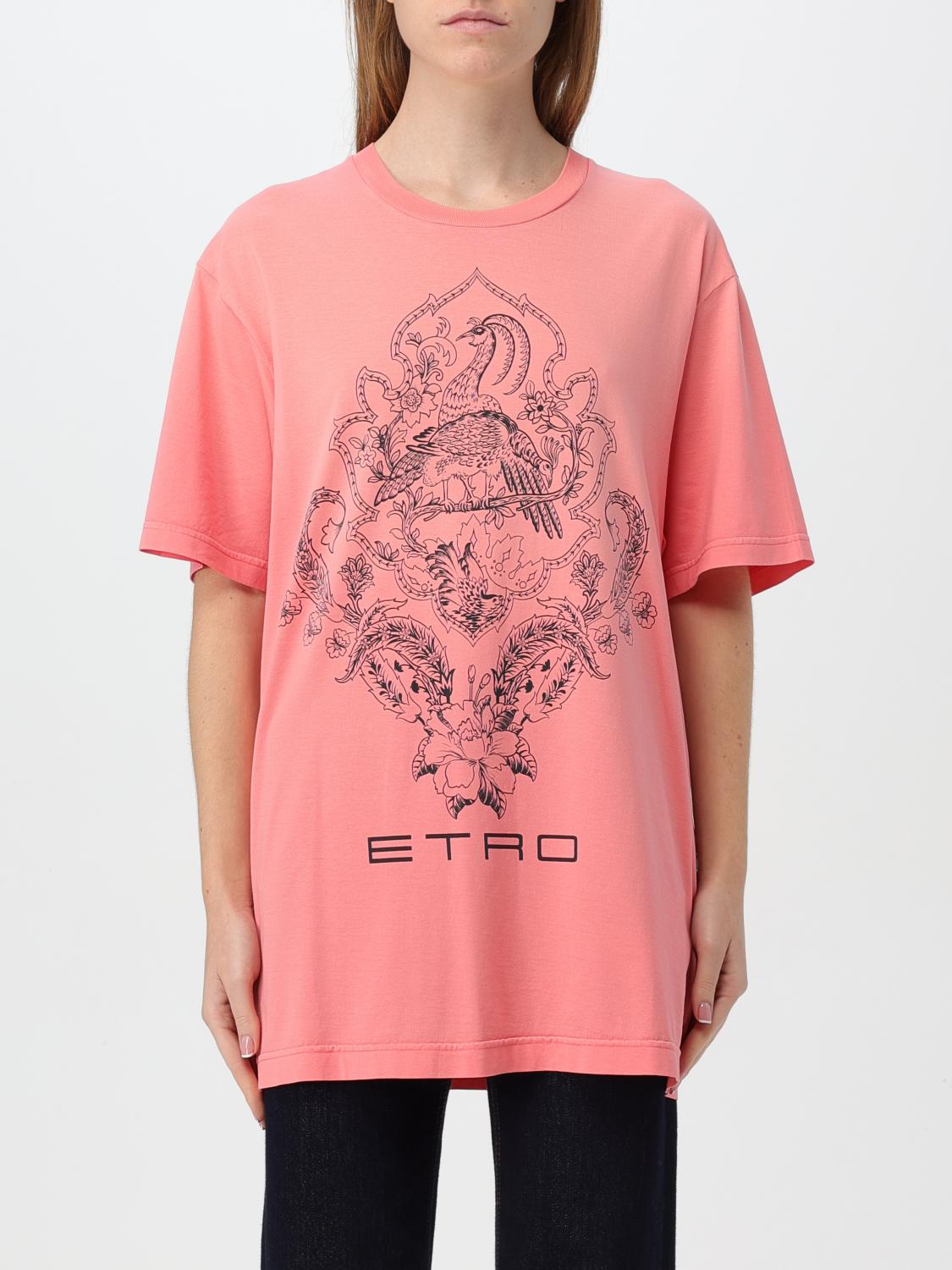 ETRO T-SHIRT: T-shirt woman Etro, Pink - Img 1