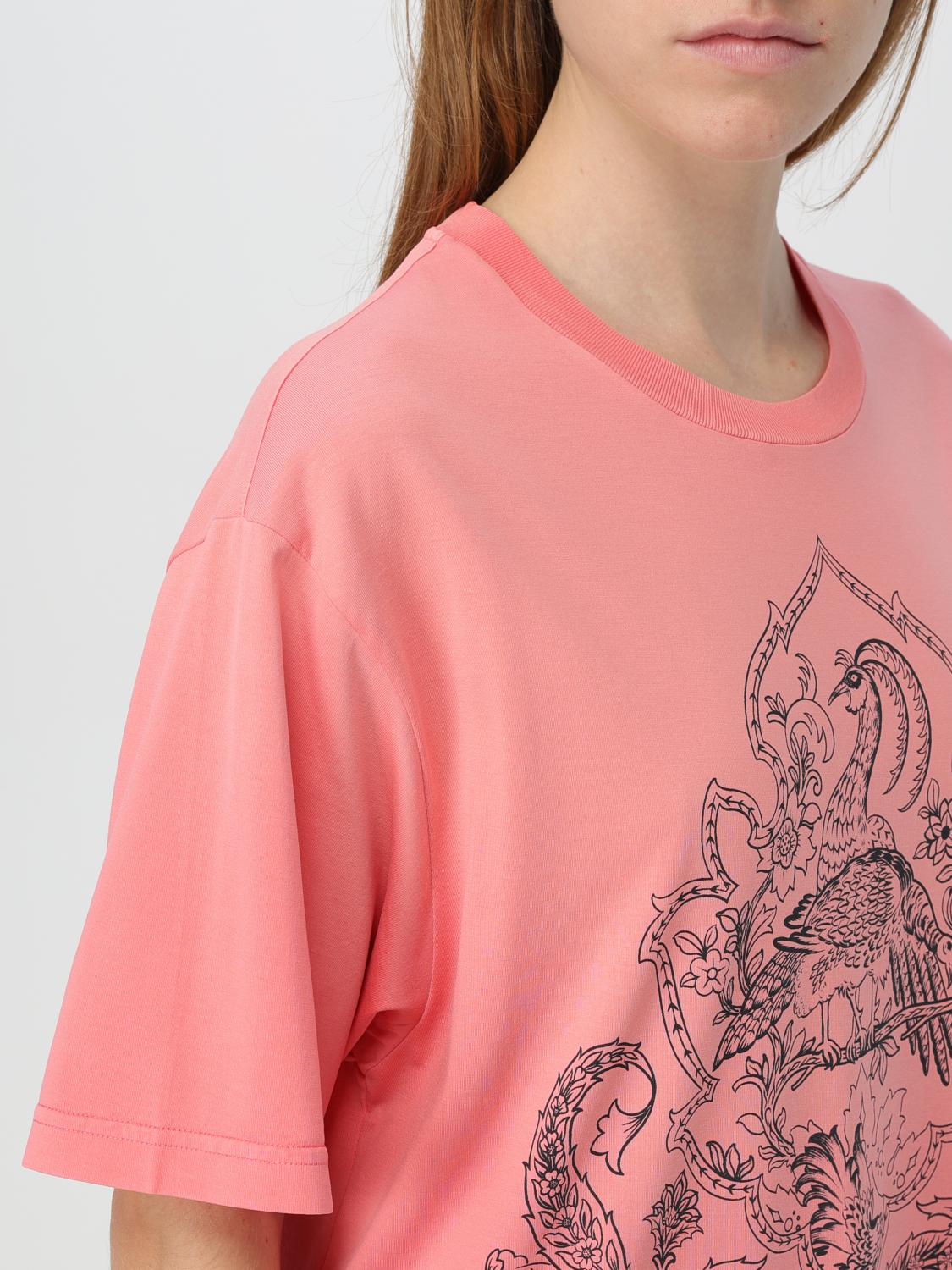 ETRO T-SHIRT: T-shirt woman Etro, Pink - Img 5