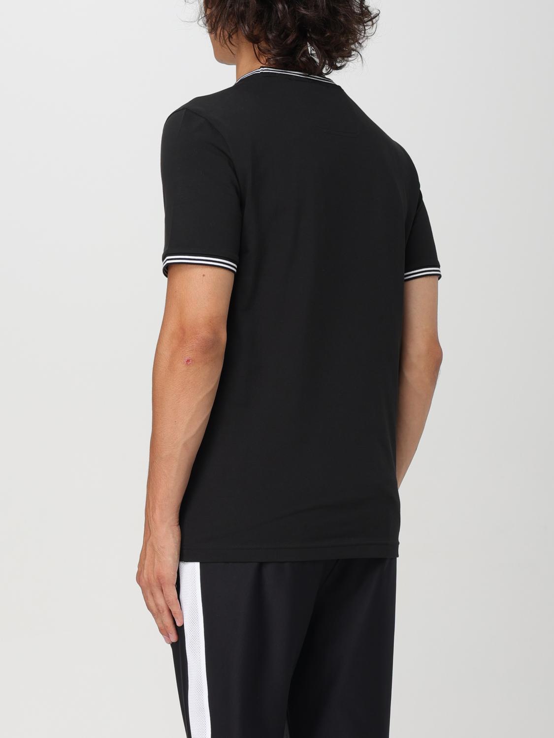BOSS T-SHIRT: Boss Cotton T-shirt with Logo, Black - Img 2
