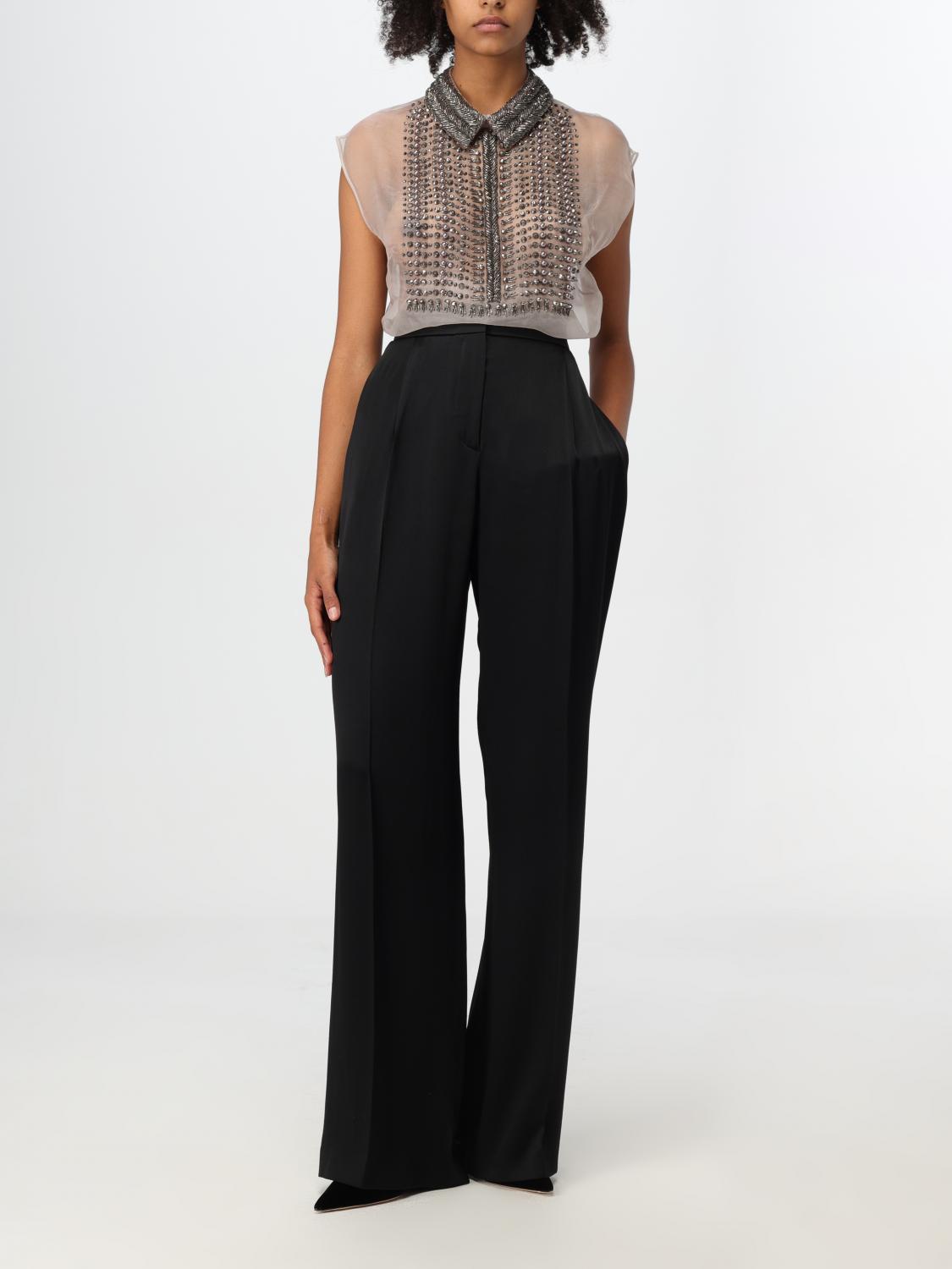 ALBERTA FERRETTI PANTS: Pants woman Alberta Ferretti, Black - Img 2