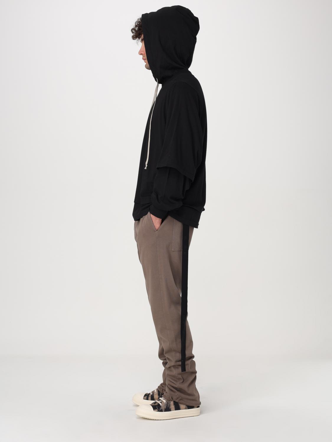 RICK OWENS DRKSHDW 裤子: 裤子 男士 Drkshdw, 棕色 - Img 2