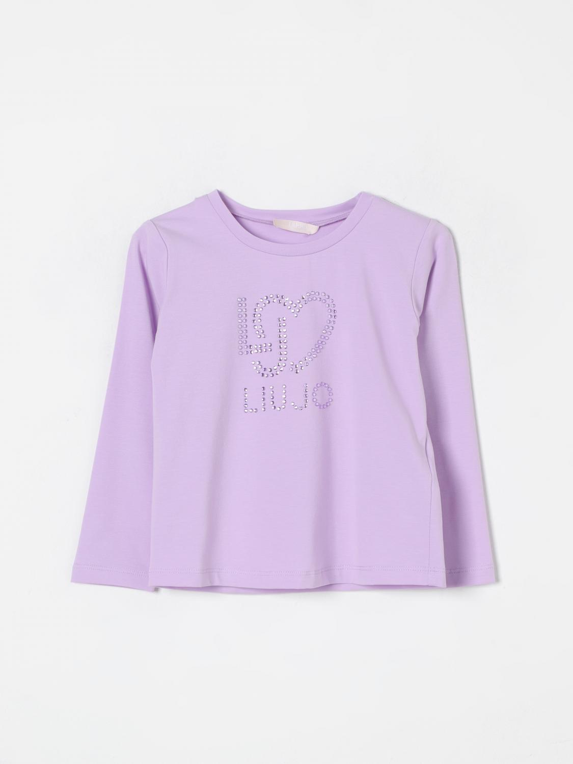 LIU JO T-SHIRT: T-shirt enfant Liu Jo, Glycine - Img 1