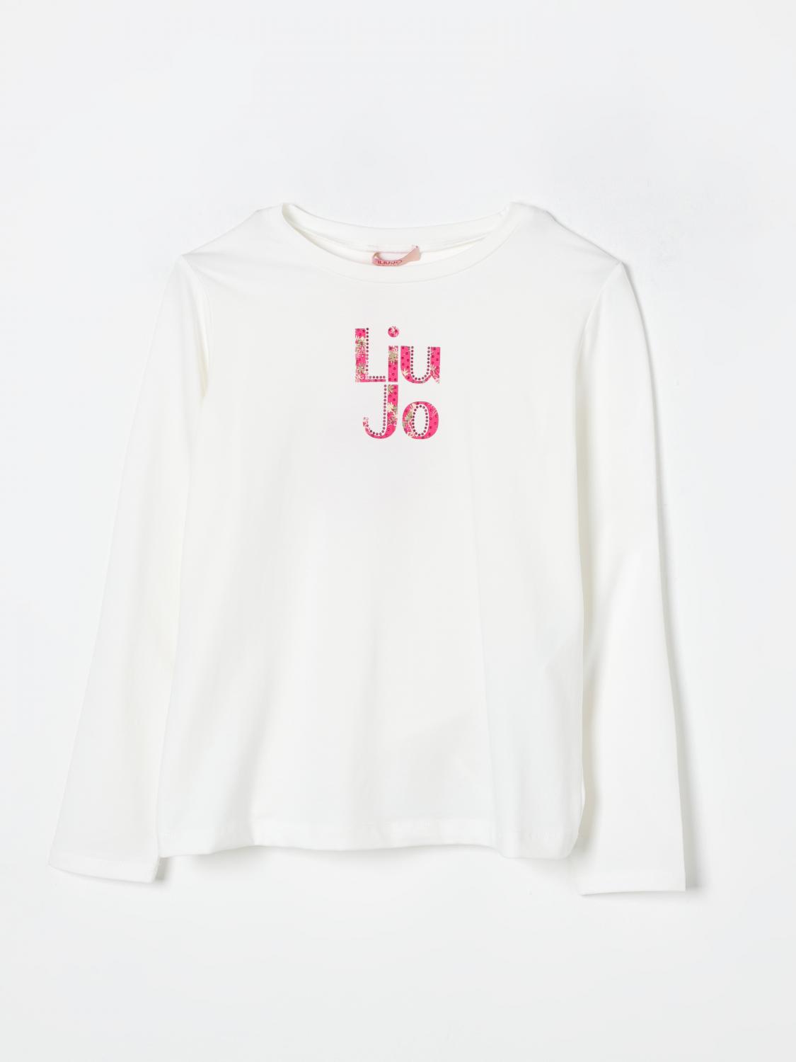 LIU JO T-SHIRT: T-shirt kinder Liu Jo, Weiß - Img 1