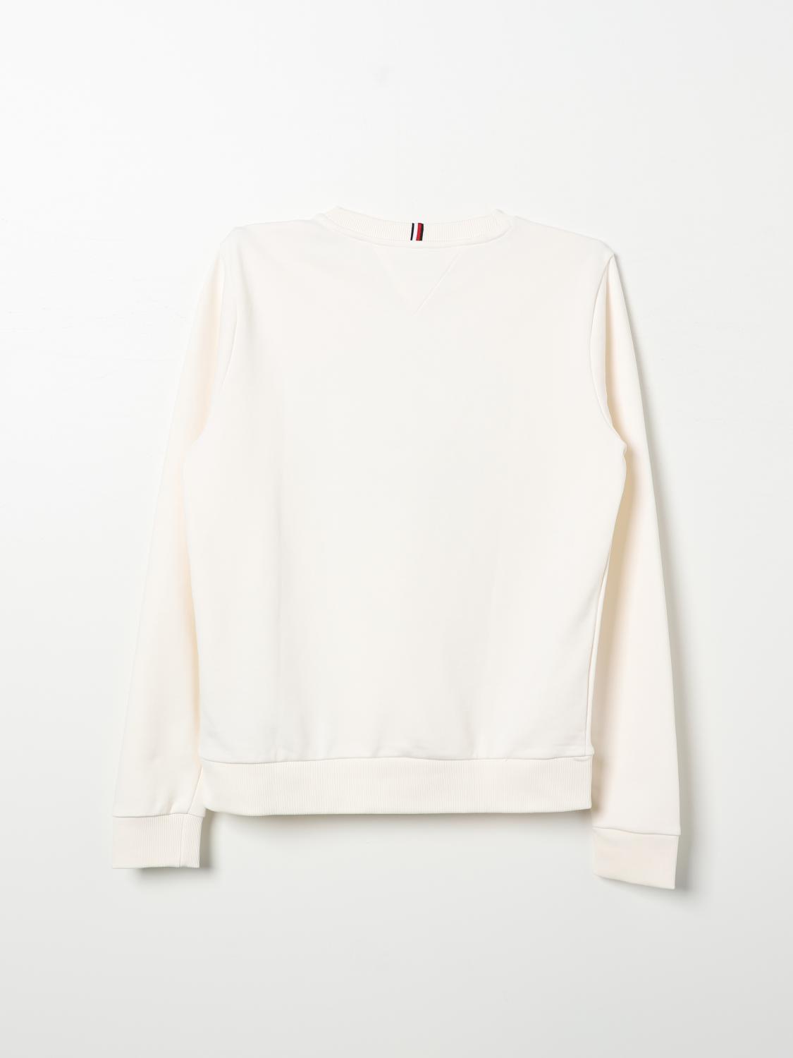 TOMMY HILFIGER SWEATER: Sweater kids Tommy Hilfiger, Ivory - Img 2