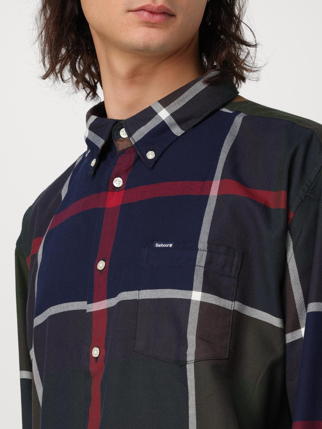 BARBOUR SHIRT: Shirt men Barbour, Blue - Img 3