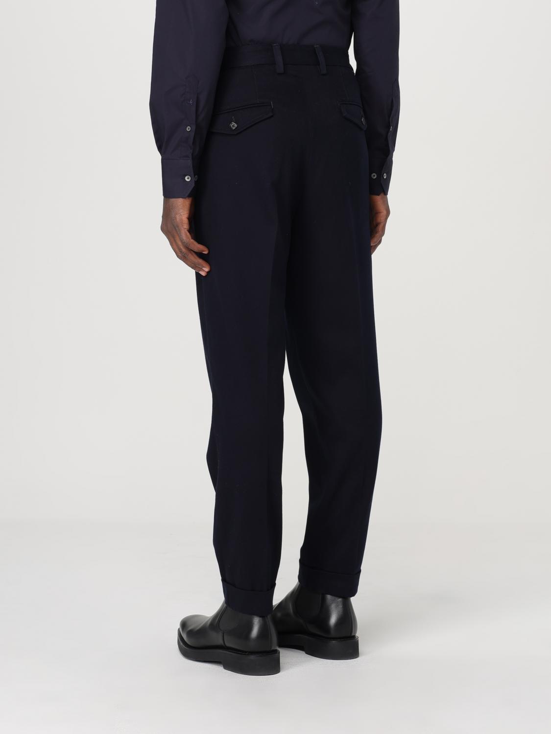 PAOLO PECORA PANTS: Pants men Paolo Pecora, Blue - Img 2