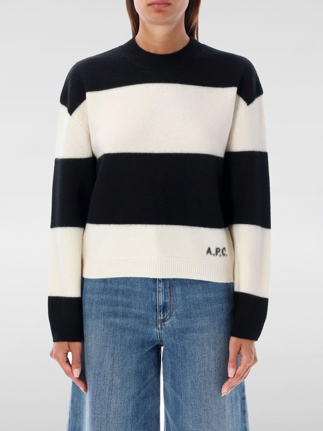 A.P.C. PULLOVER: Pullover damen A.P.C., Schwarz - Img 1