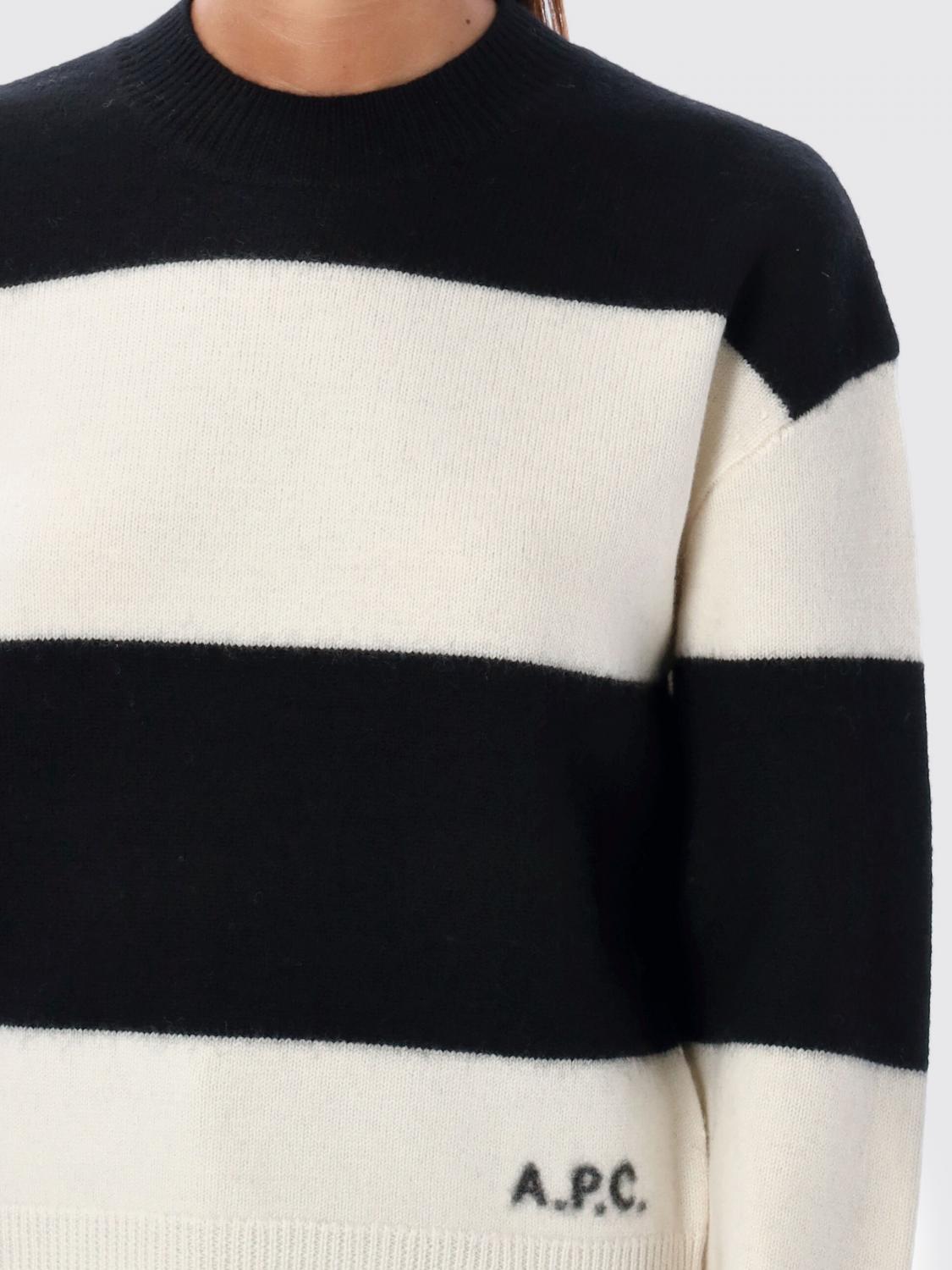 A.P.C. PULLOVER: Pullover damen A.P.C., Schwarz - Img 3